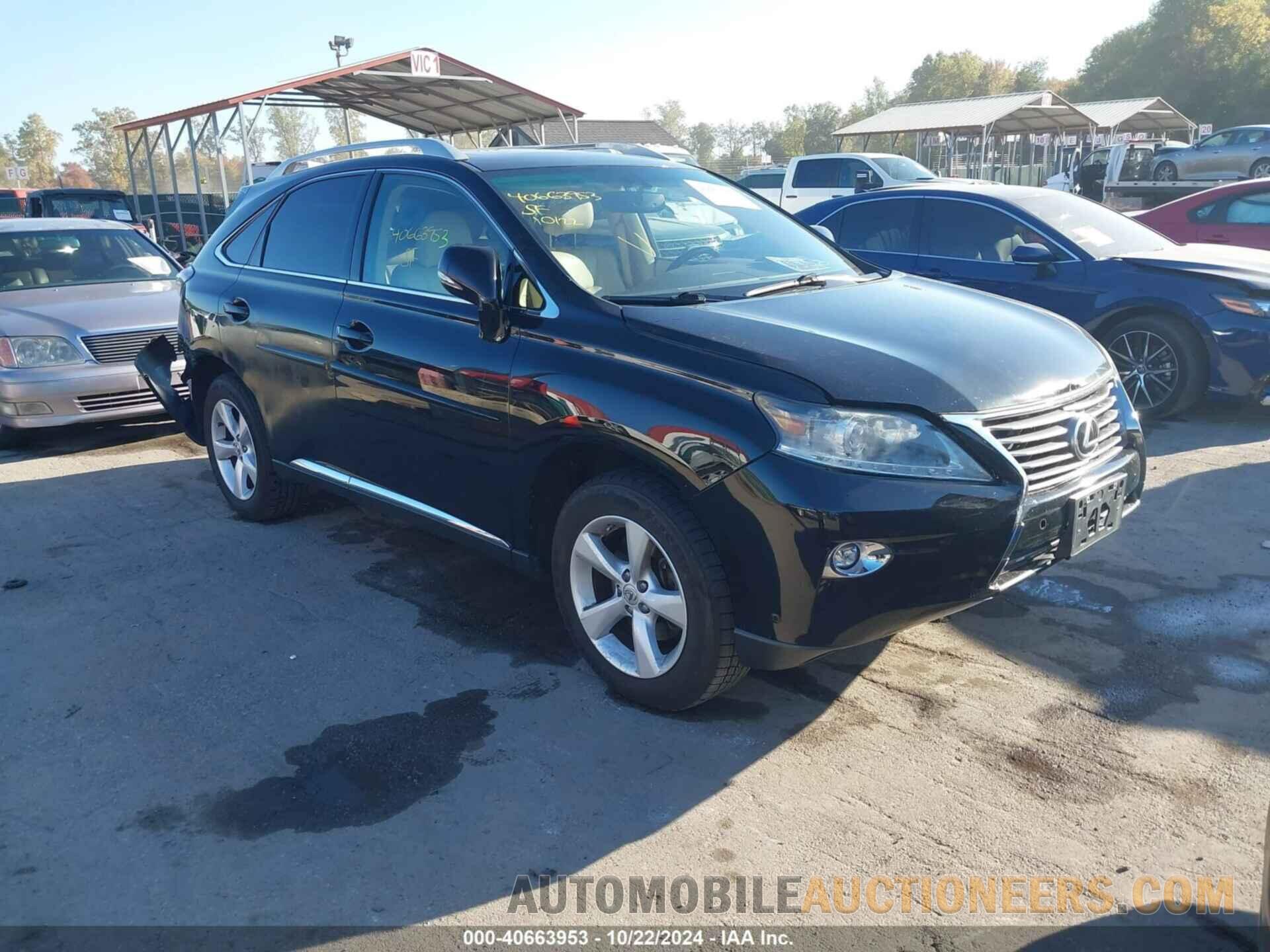 2T2BK1BA3FC277587 LEXUS RX 350 2015