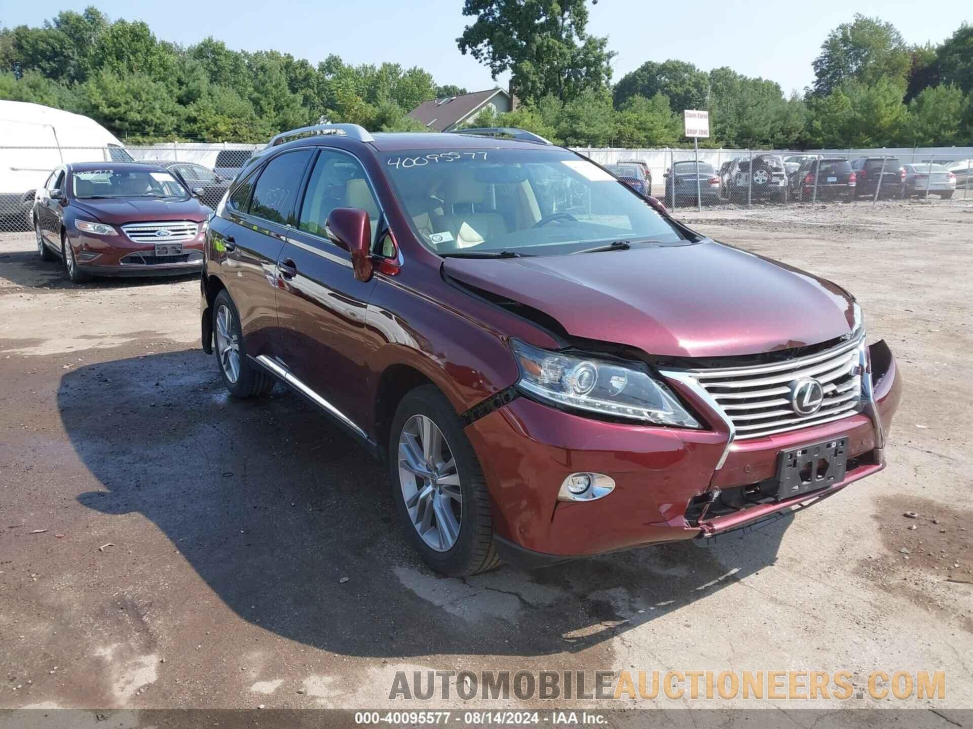 2T2BK1BA3FC285480 LEXUS RX 350 2015