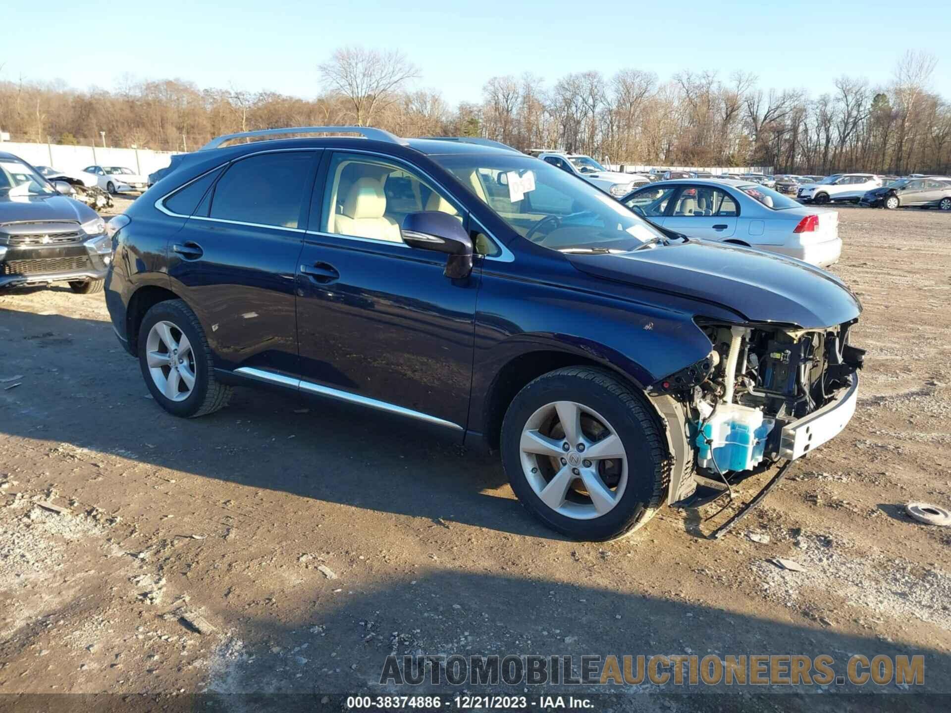 2T2BK1BA3FC287715 LEXUS RX 350 2015