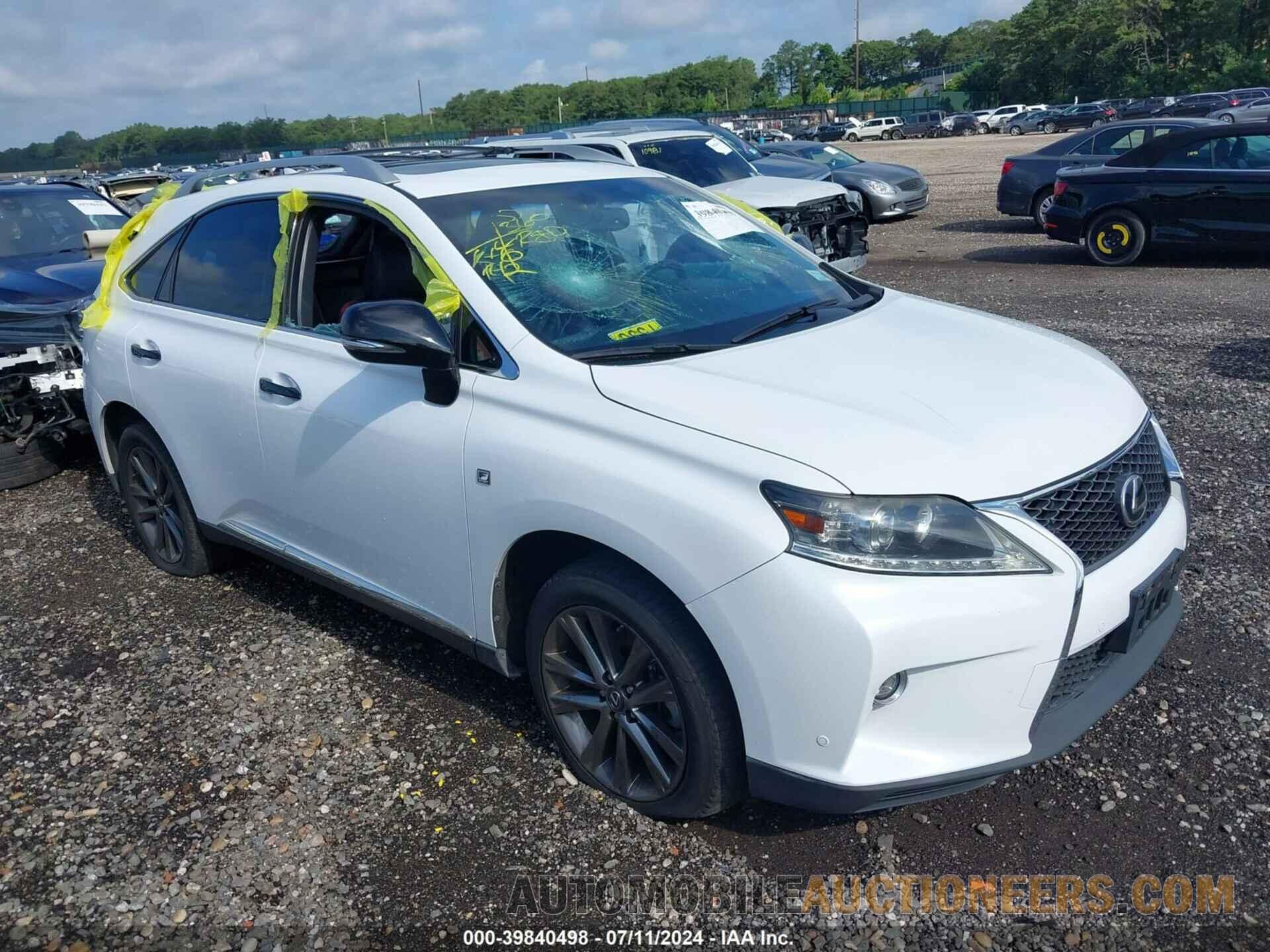 2T2BK1BA3FC309762 LEXUS RX 350 2015