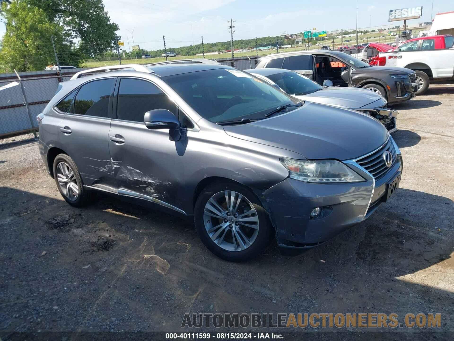 2T2BK1BA3FC314203 LEXUS RX 350 2015