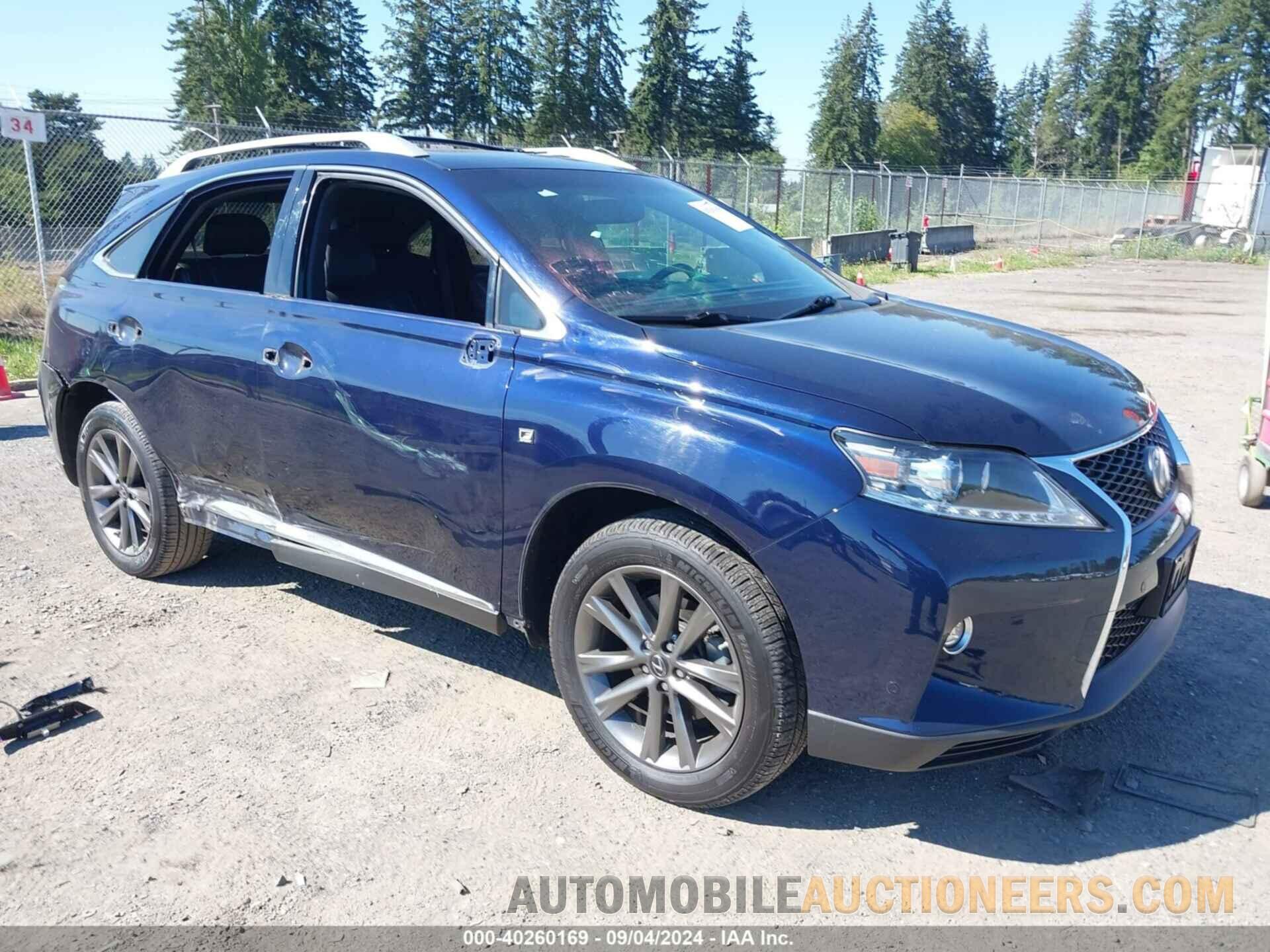 2T2BK1BA3FC320762 LEXUS RX 350 2015