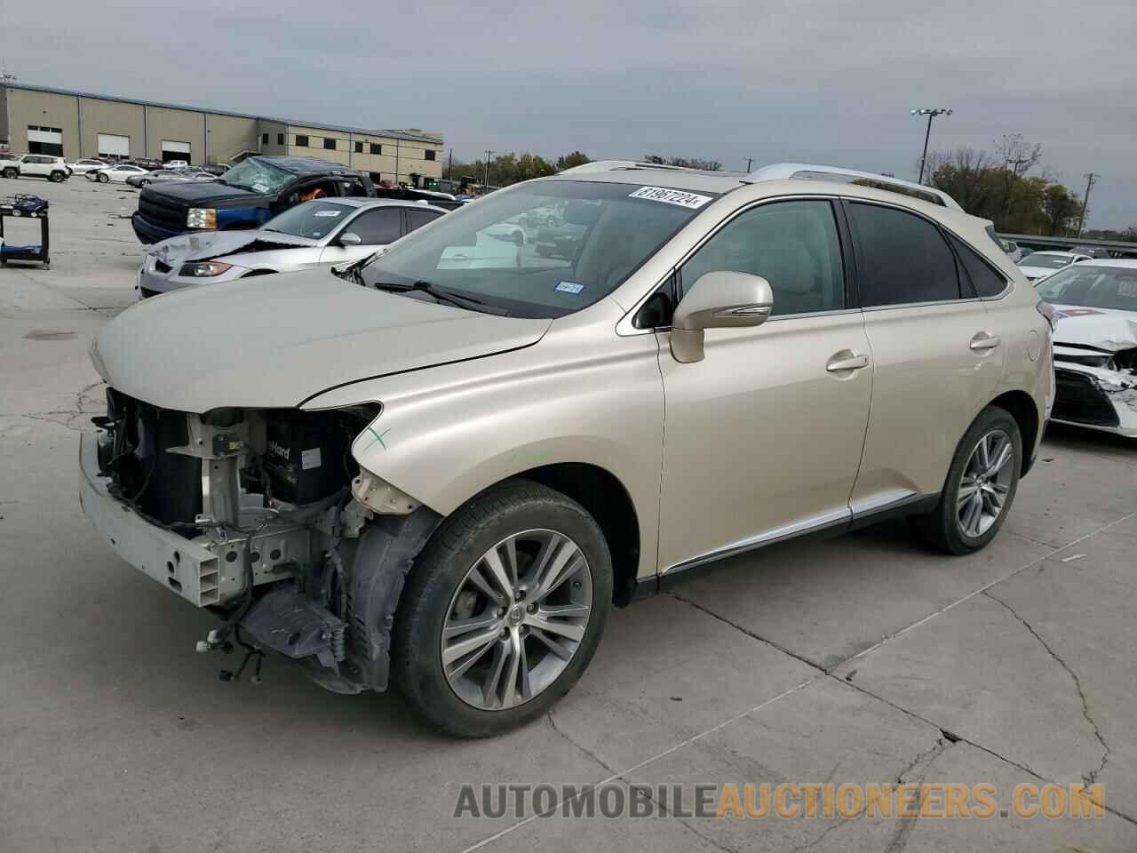 2T2BK1BA3FC332992 LEXUS RX350 2015