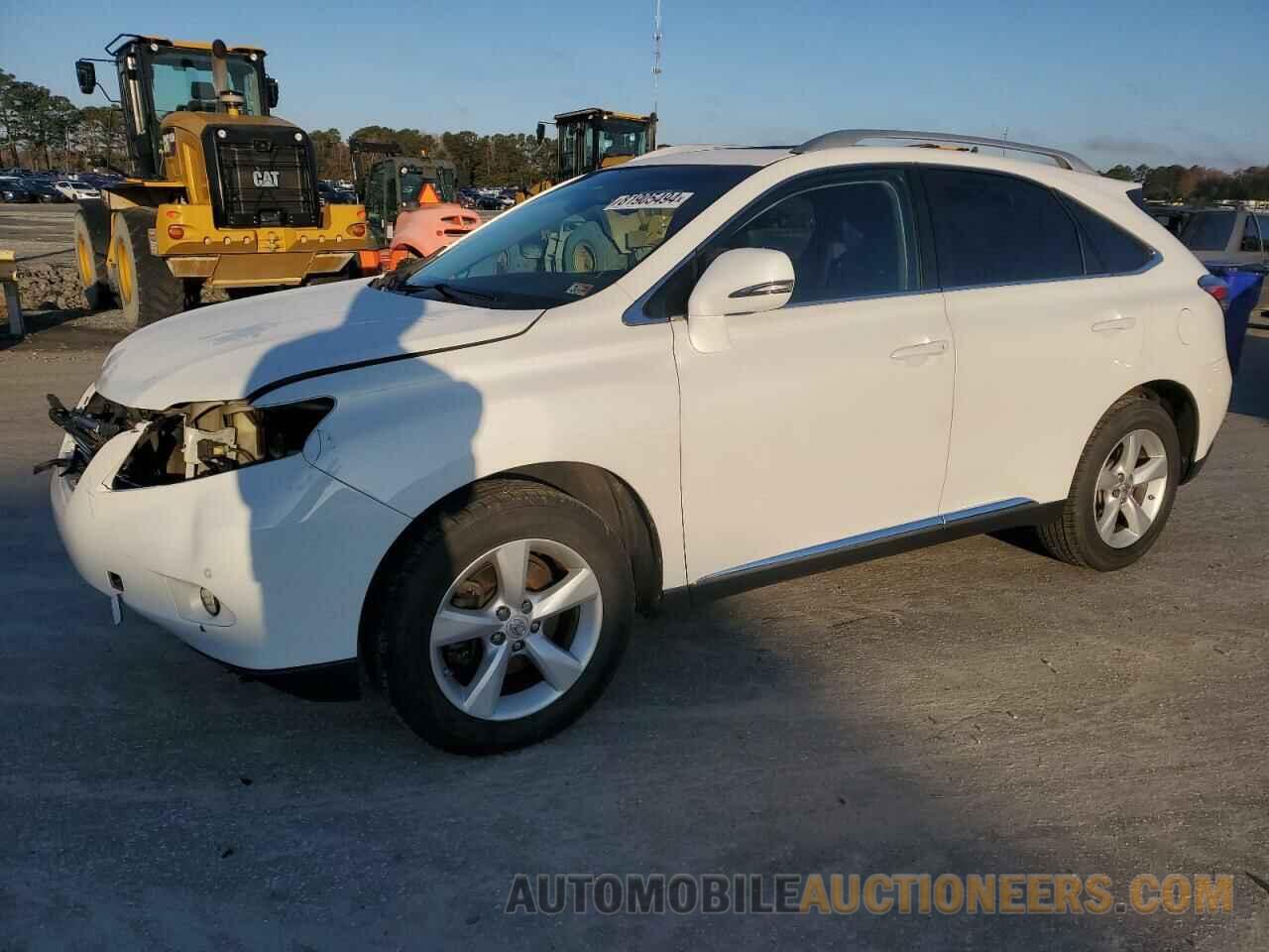 2T2BK1BA4BC116899 LEXUS RX350 2011