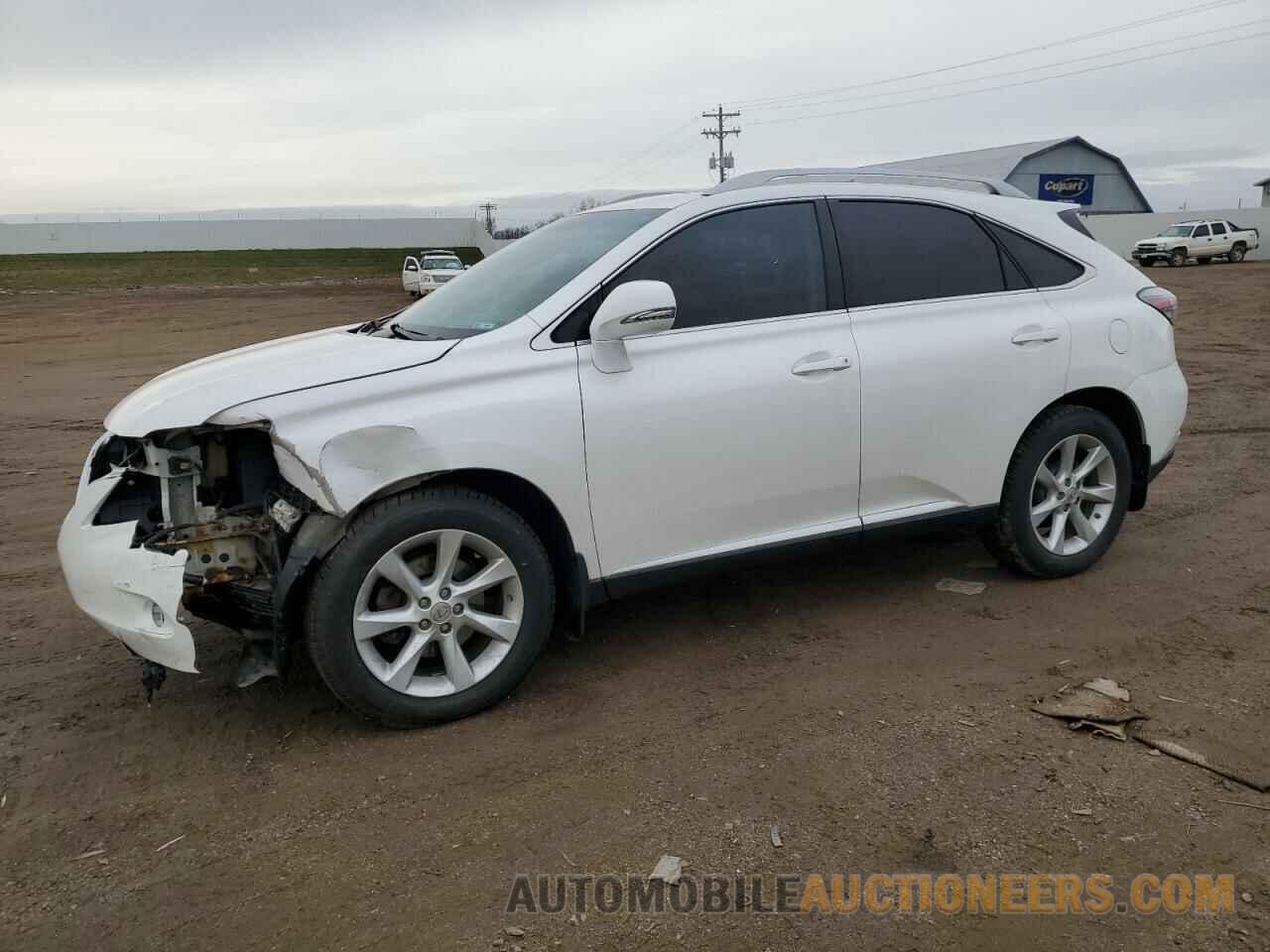 2T2BK1BA4CC122395 LEXUS RX350 2012