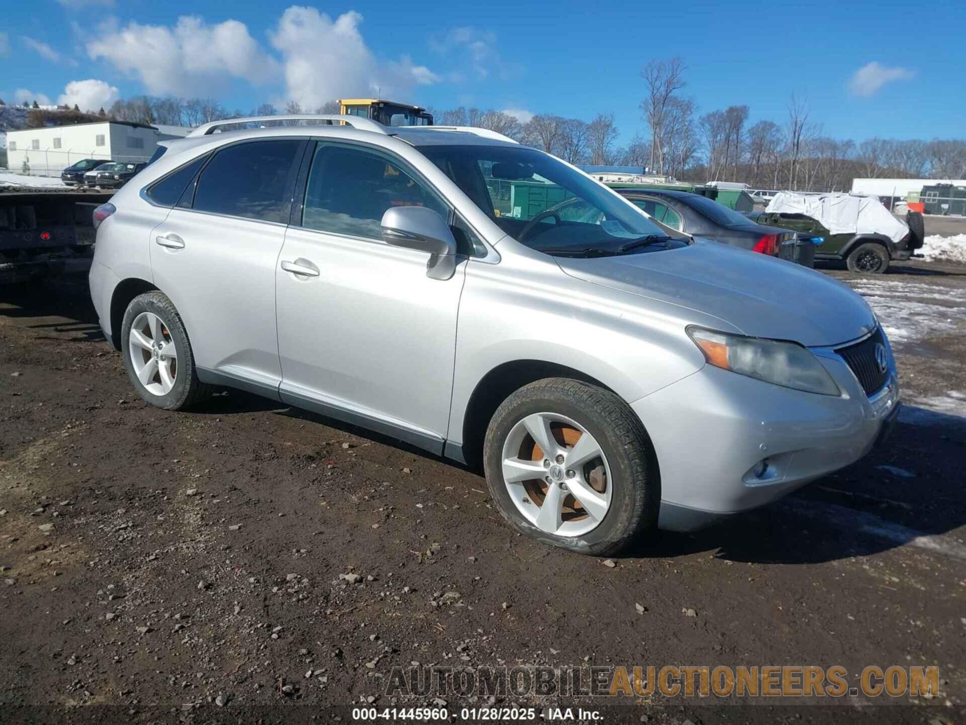 2T2BK1BA4CC149015 LEXUS RX 350 2012