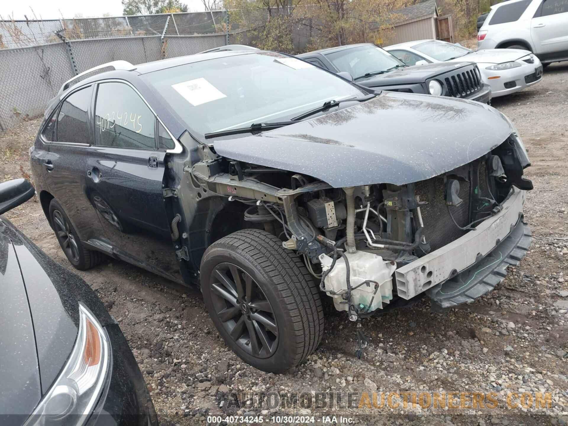 2T2BK1BA4DC186728 LEXUS RX 350 2013