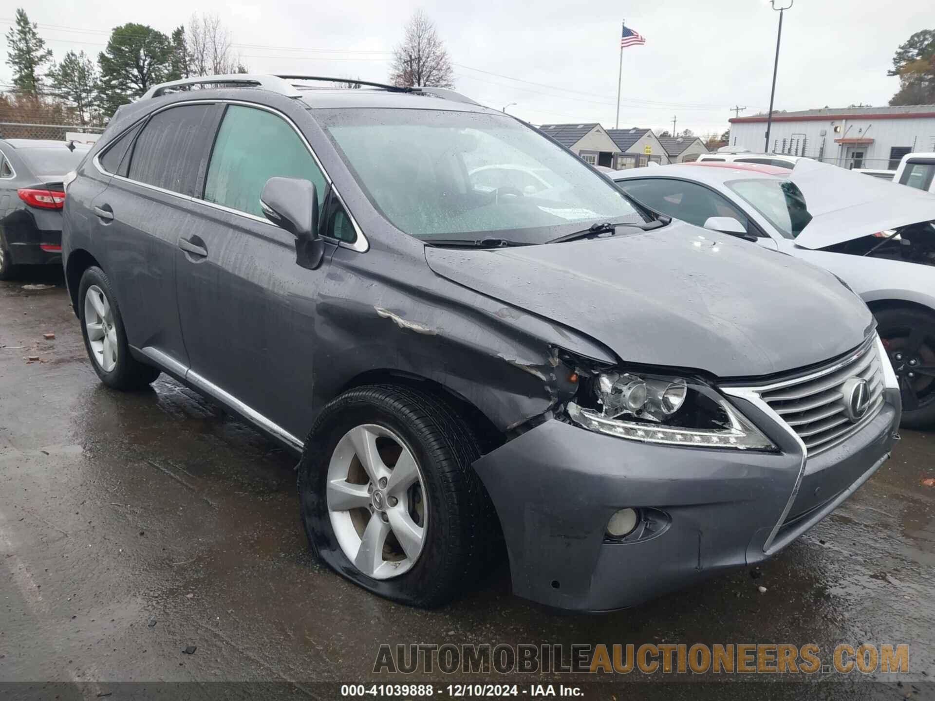 2T2BK1BA4DC206783 LEXUS RX 350 2013