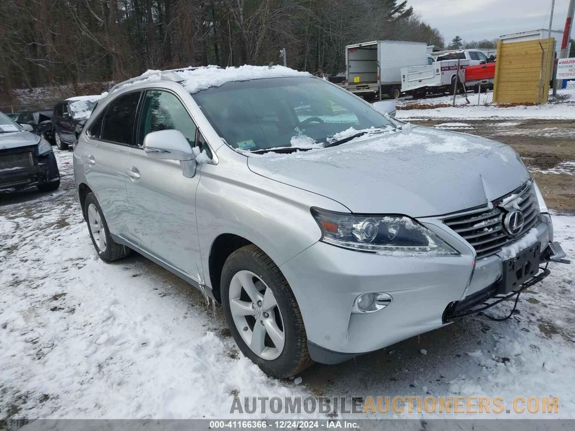 2T2BK1BA4EC247805 LEXUS RX 350 2014