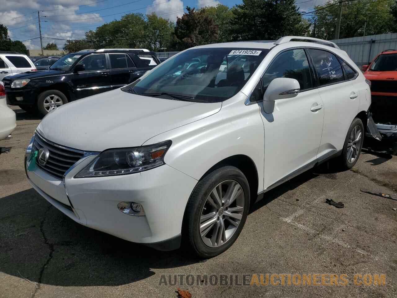 2T2BK1BA4FC257638 LEXUS RX350 2015