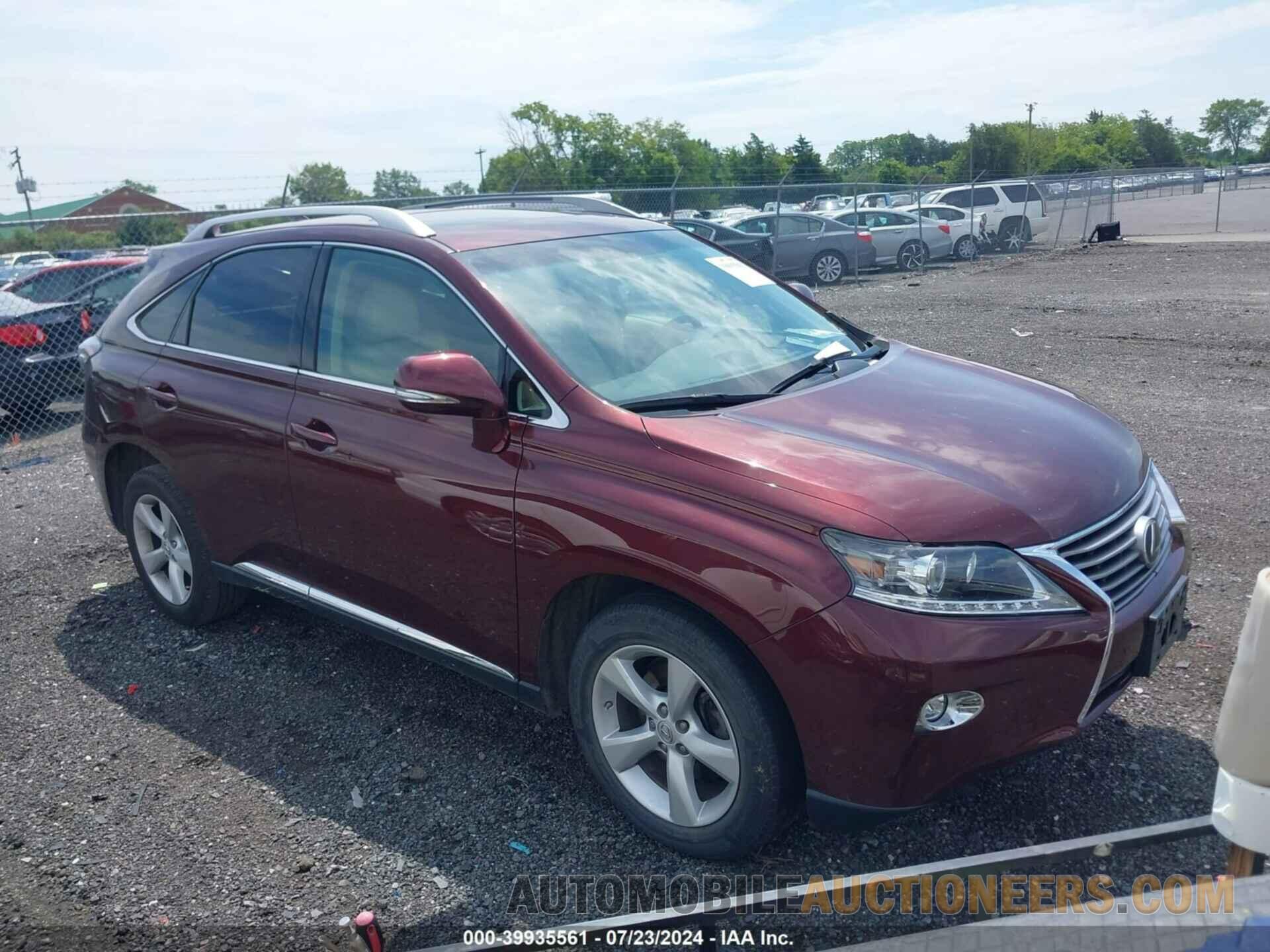 2T2BK1BA4FC272365 LEXUS RX 350 2015