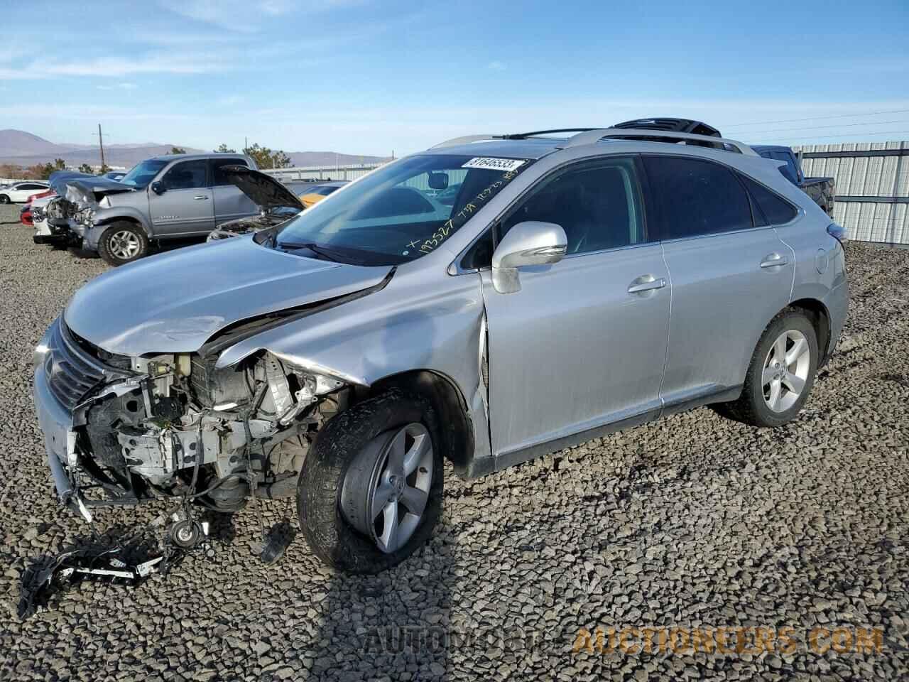 2T2BK1BA4FC273287 LEXUS RX350 2015