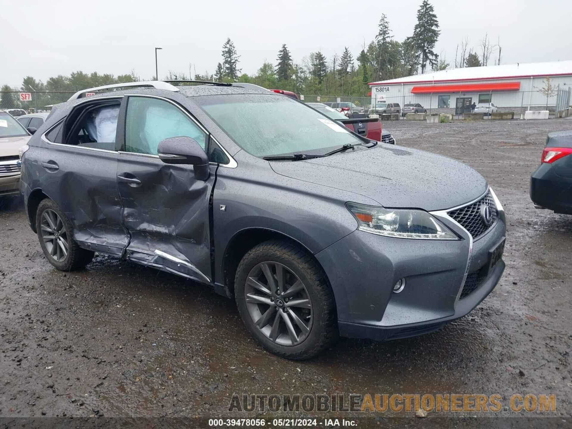 2T2BK1BA4FC280207 LEXUS RX 350 2015