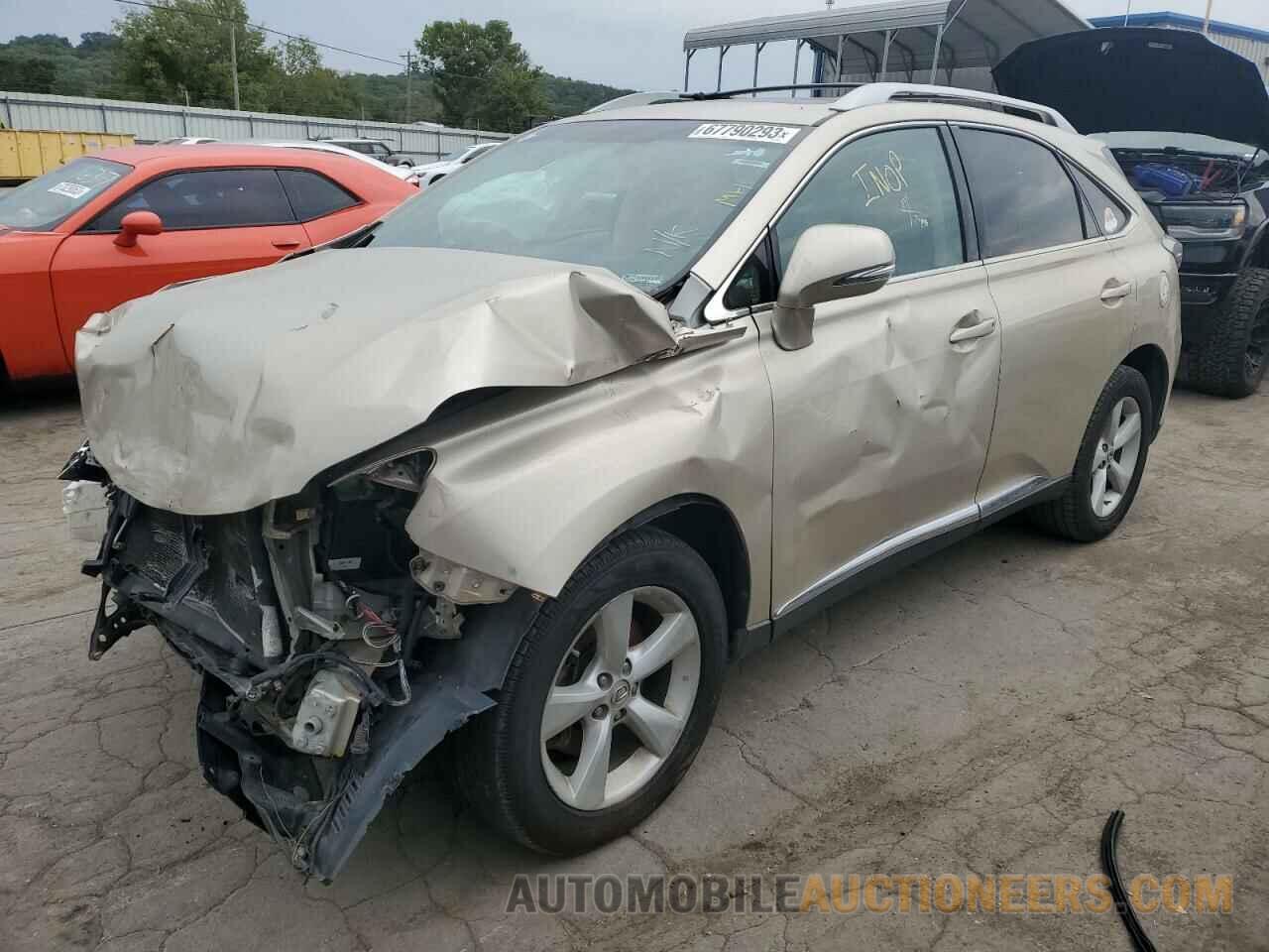 2T2BK1BA4FC284953 LEXUS RX350 2015