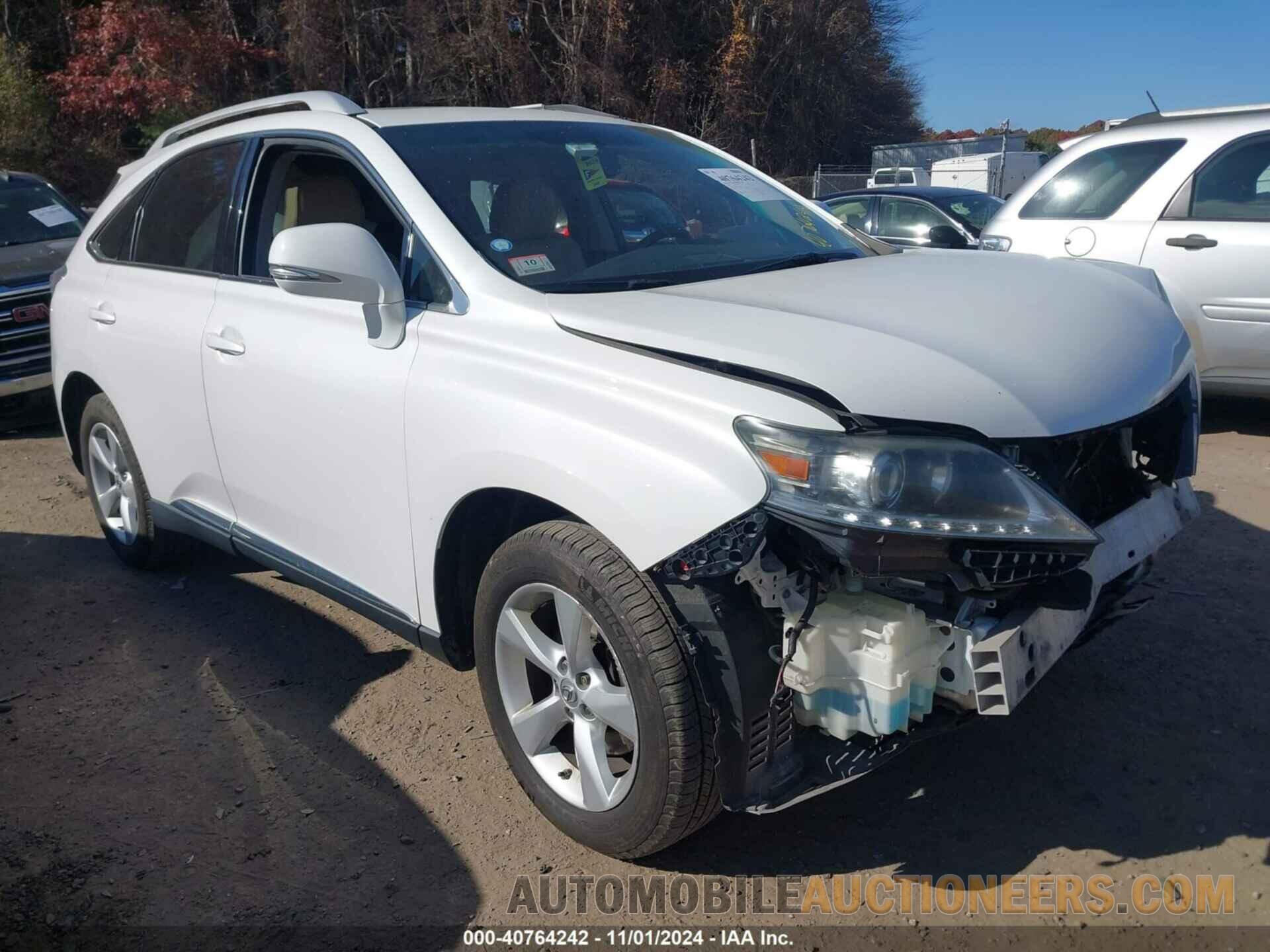 2T2BK1BA4FC289070 LEXUS RX 350 2015