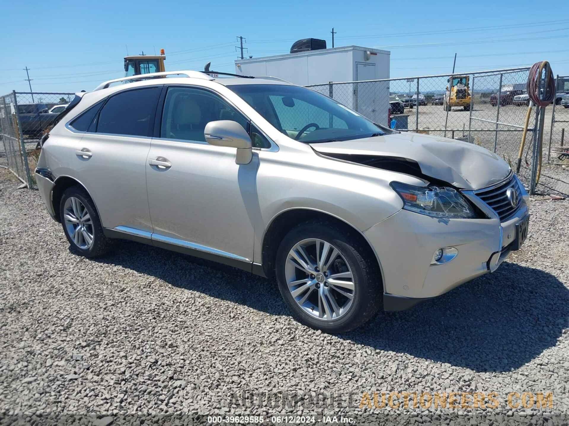 2T2BK1BA4FC289831 LEXUS RX 350 2015