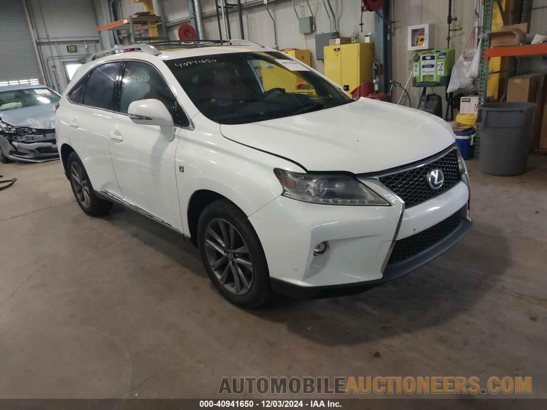 2T2BK1BA4FC297895 LEXUS RX 350 2015