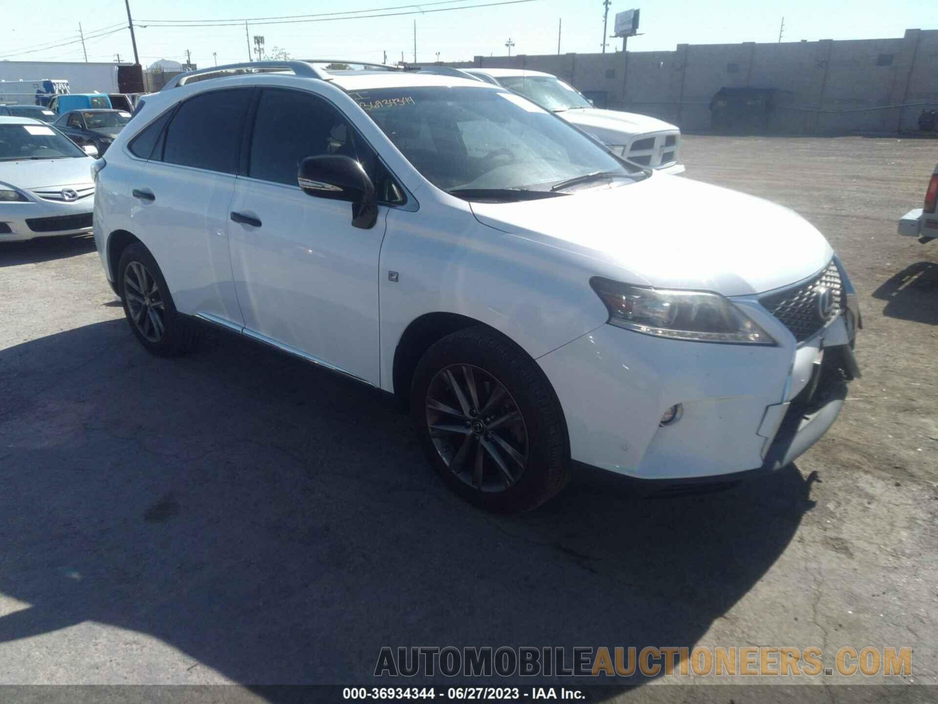 2T2BK1BA4FC299985 LEXUS RX 350 2015