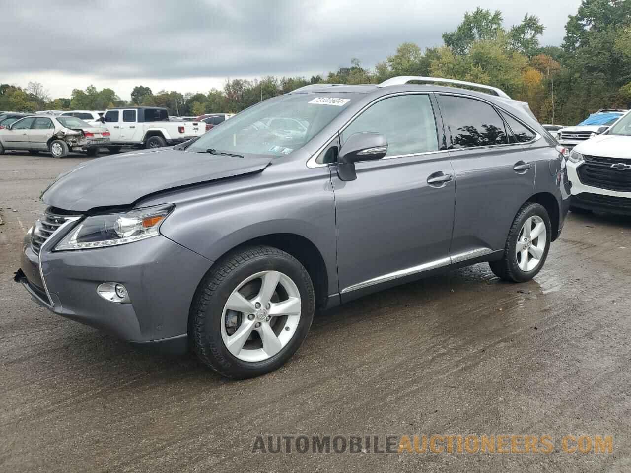 2T2BK1BA4FC302092 LEXUS RX350 2015