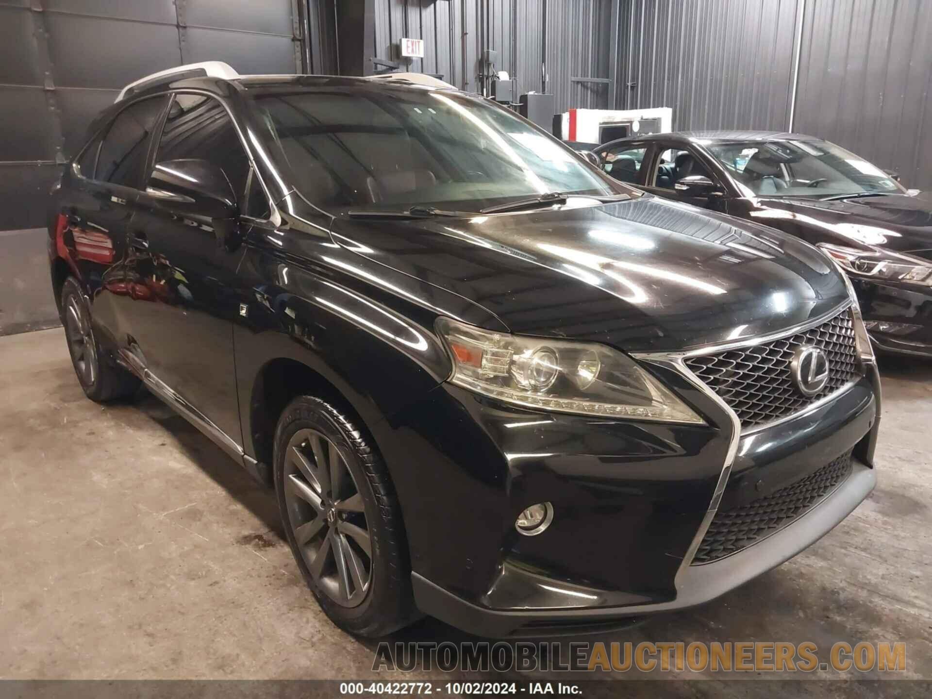 2T2BK1BA4FC309107 LEXUS RX 350 2015