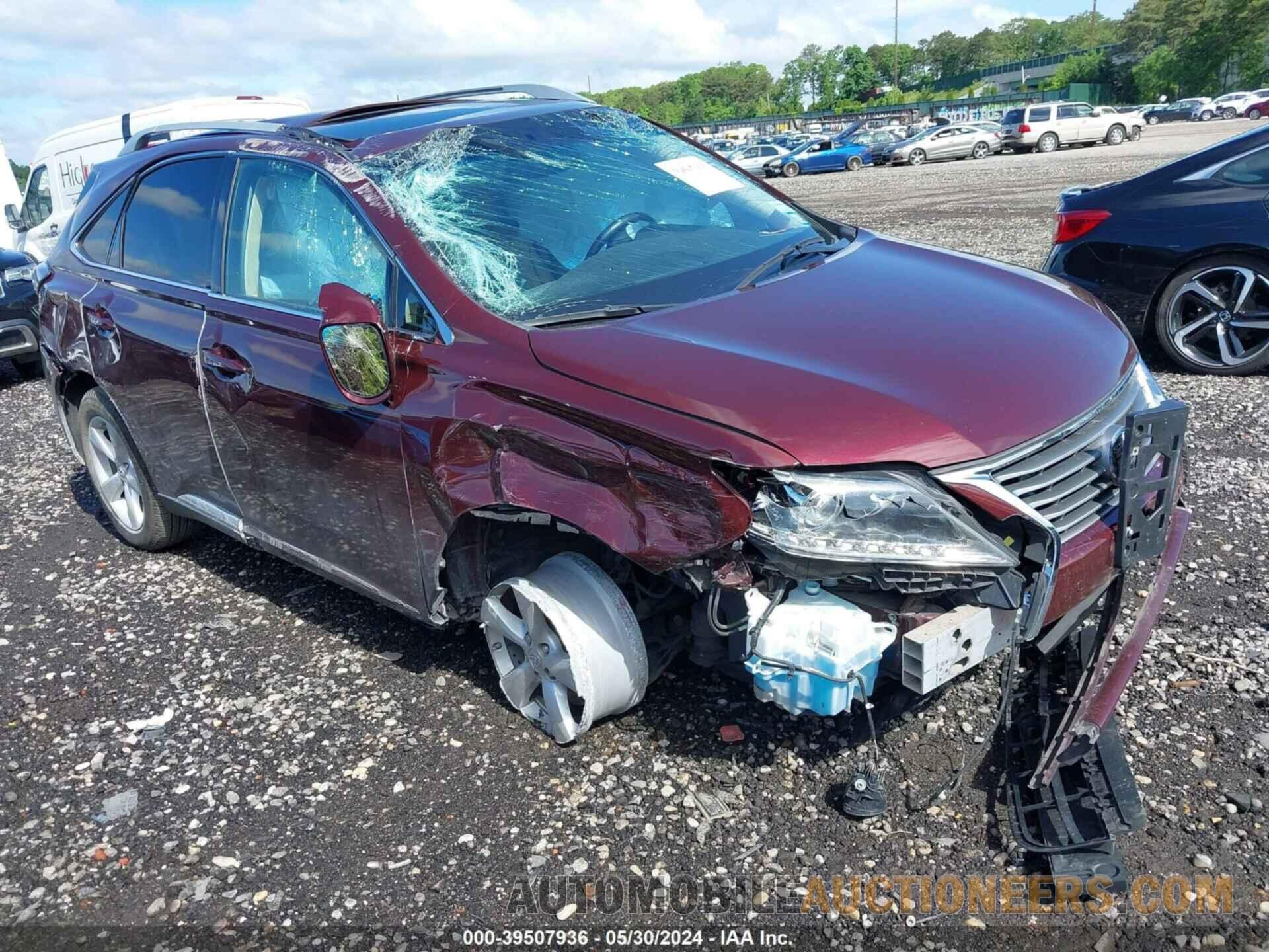 2T2BK1BA4FC315814 LEXUS RX 2015