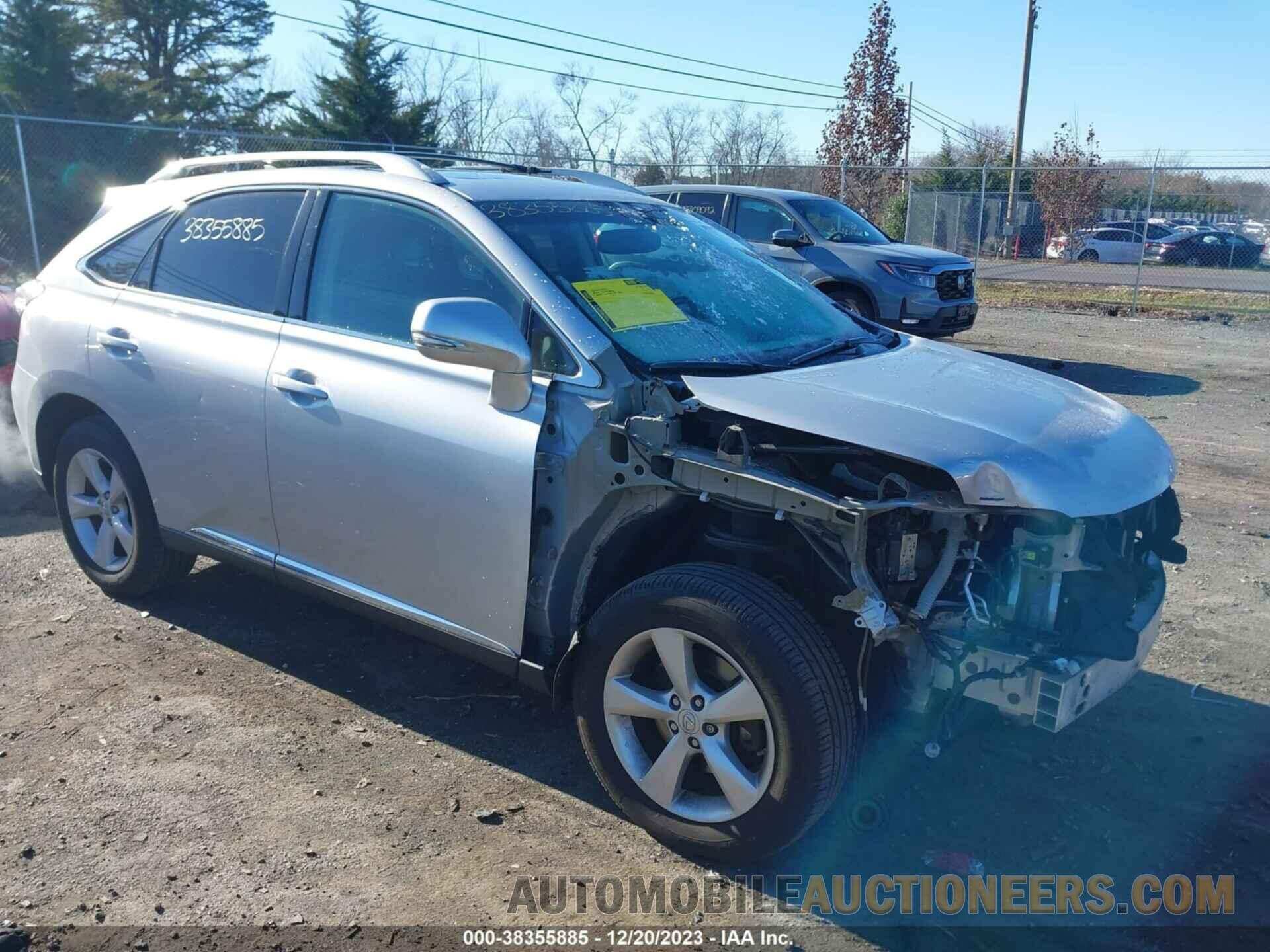 2T2BK1BA4FC316140 LEXUS RX 350 2015