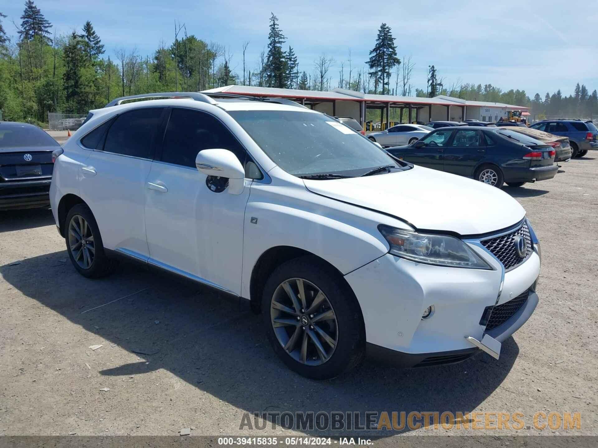 2T2BK1BA4FC328384 LEXUS RX 350 2015