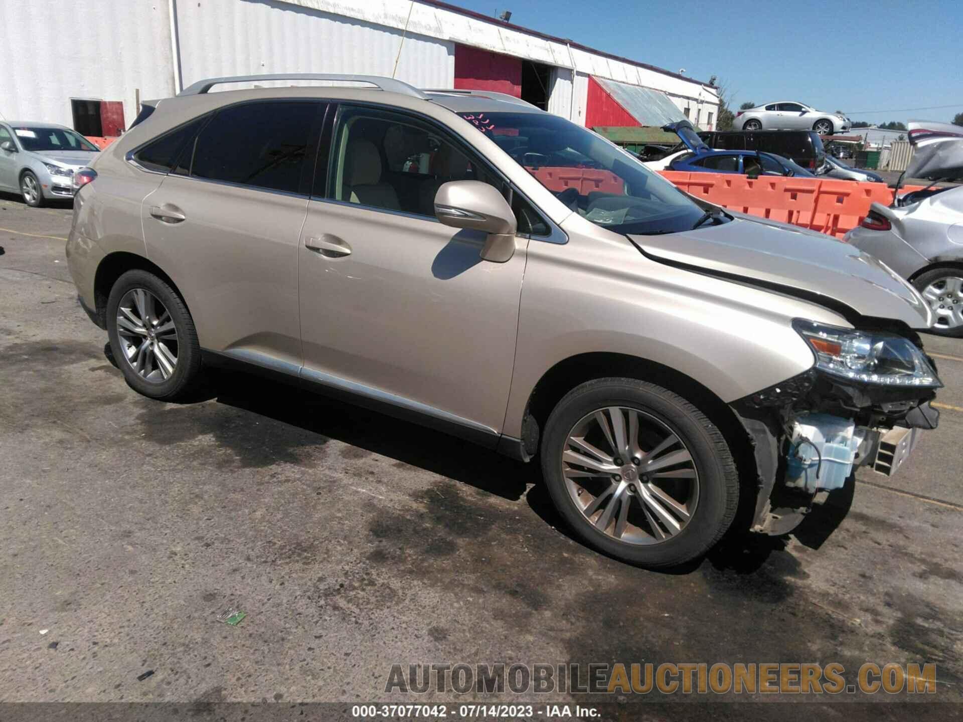 2T2BK1BA4FC337148 LEXUS RX 350 2015