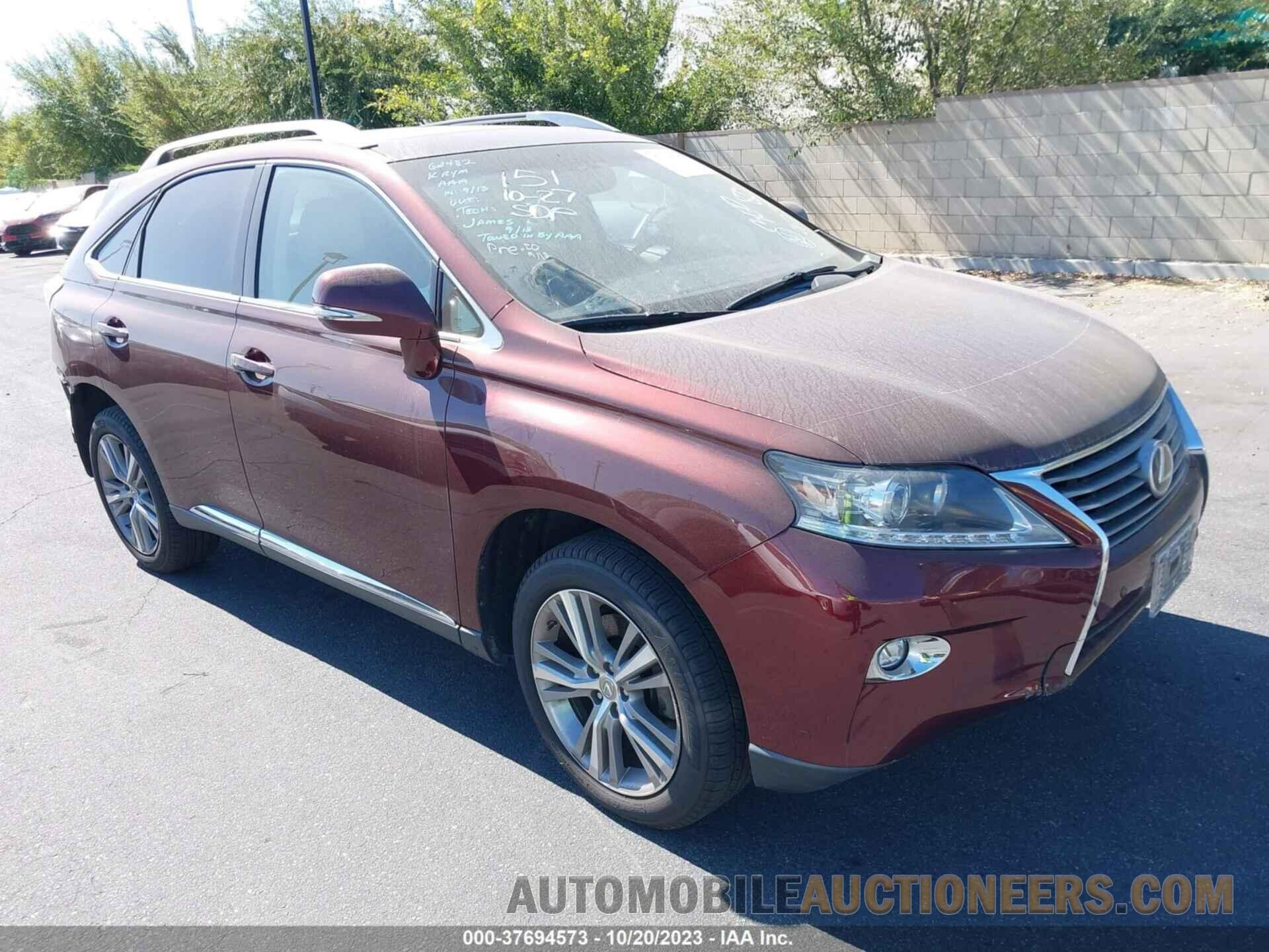 2T2BK1BA4FC338364 LEXUS RX 350 2015