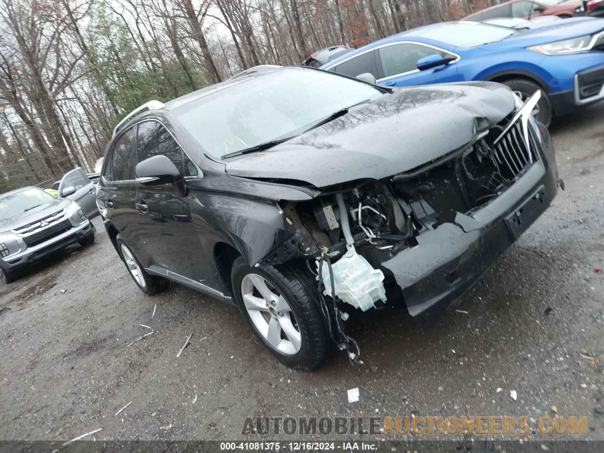 2T2BK1BA5CC129971 LEXUS RX 350 2012