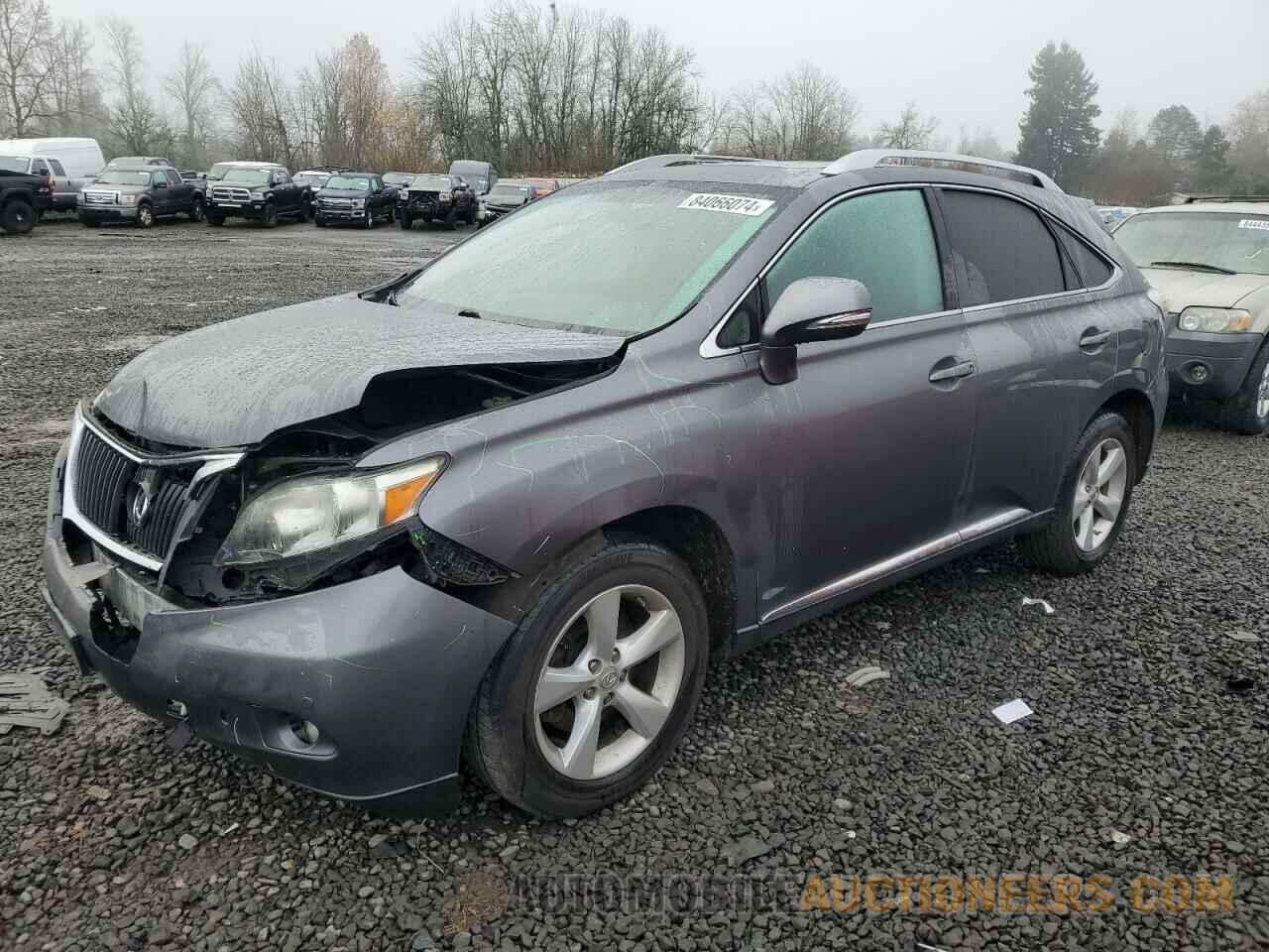 2T2BK1BA5CC137827 LEXUS RX350 2012