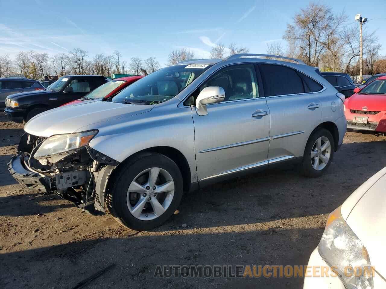 2T2BK1BA5CC139609 LEXUS RX350 2012