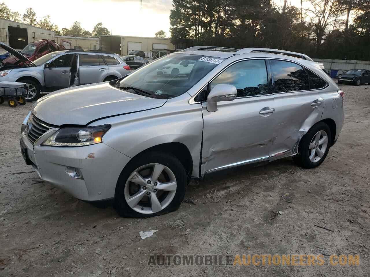 2T2BK1BA5EC239907 LEXUS RX350 2014