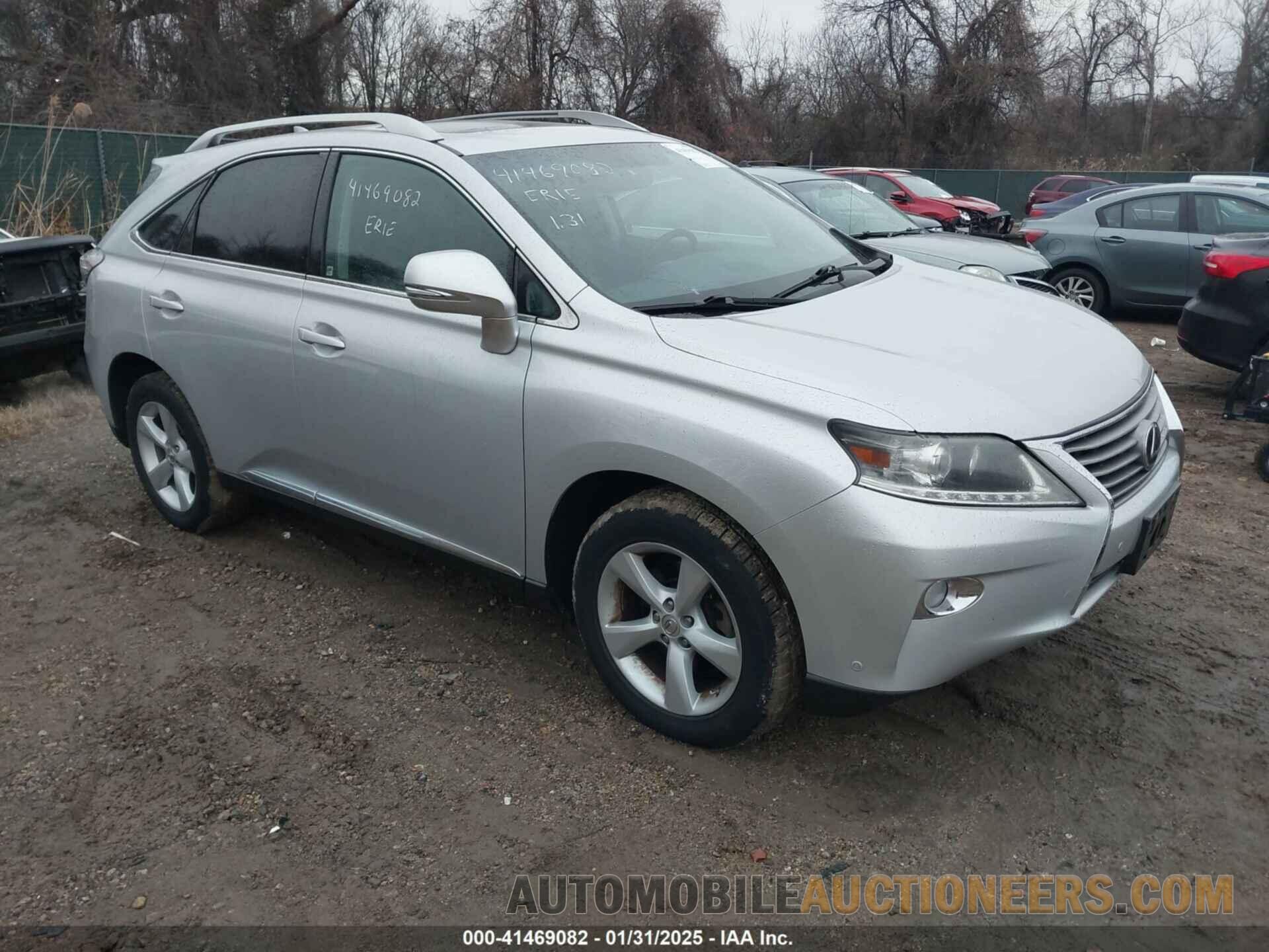 2T2BK1BA5EC246162 LEXUS RX 350 2014