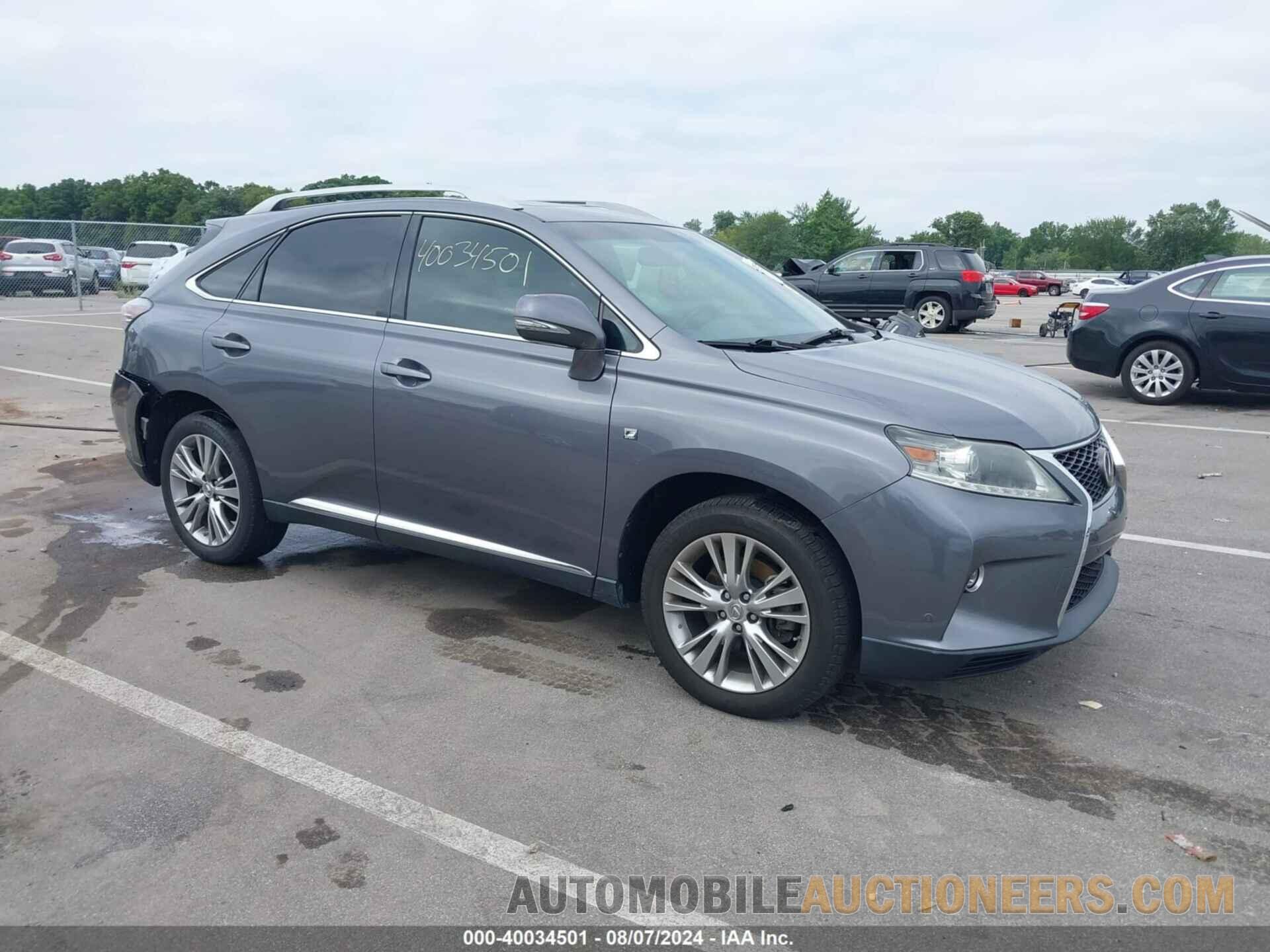 2T2BK1BA5FC254327 LEXUS RX 350 2015