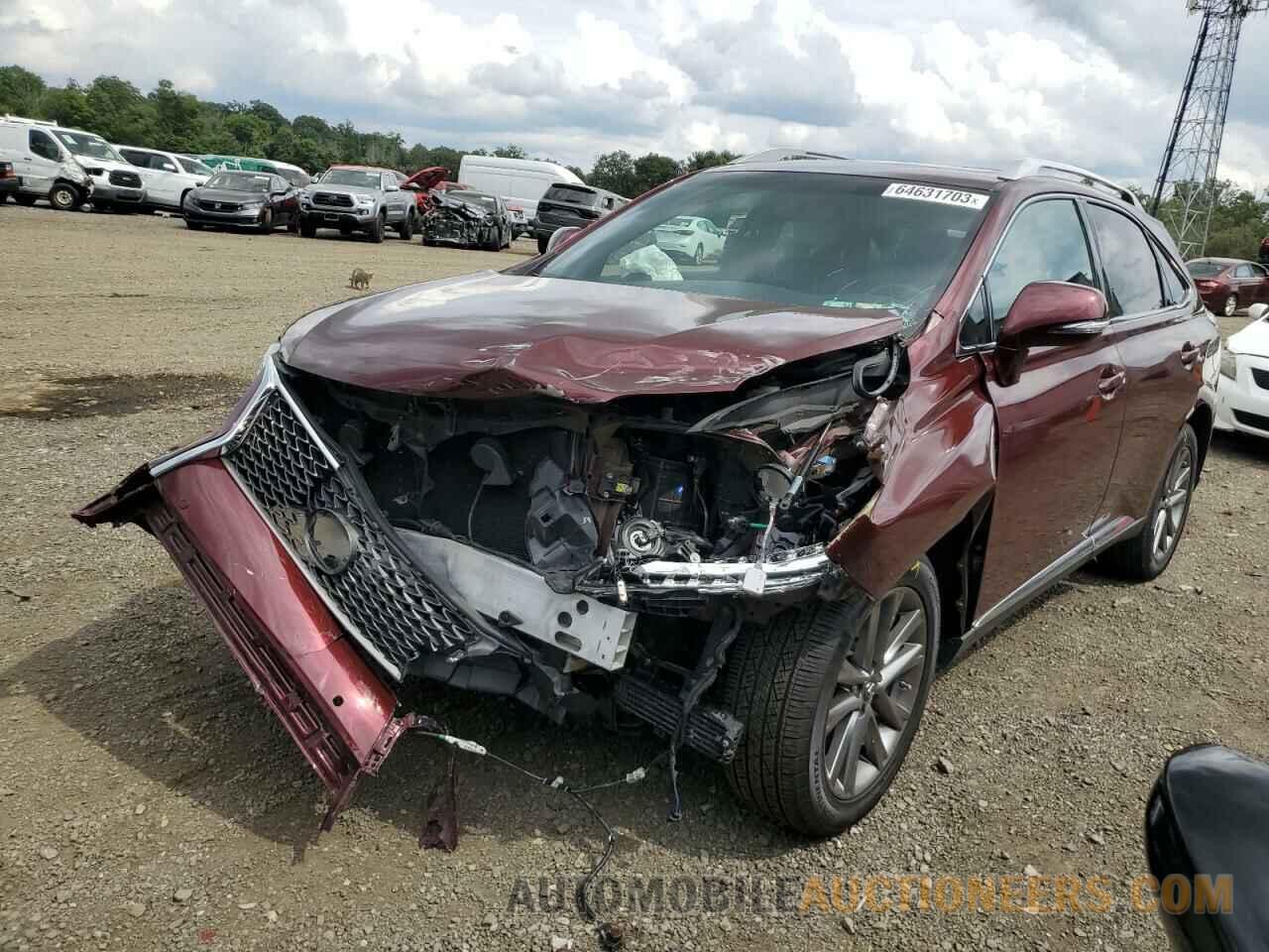 2T2BK1BA5FC266364 LEXUS RX350 2015