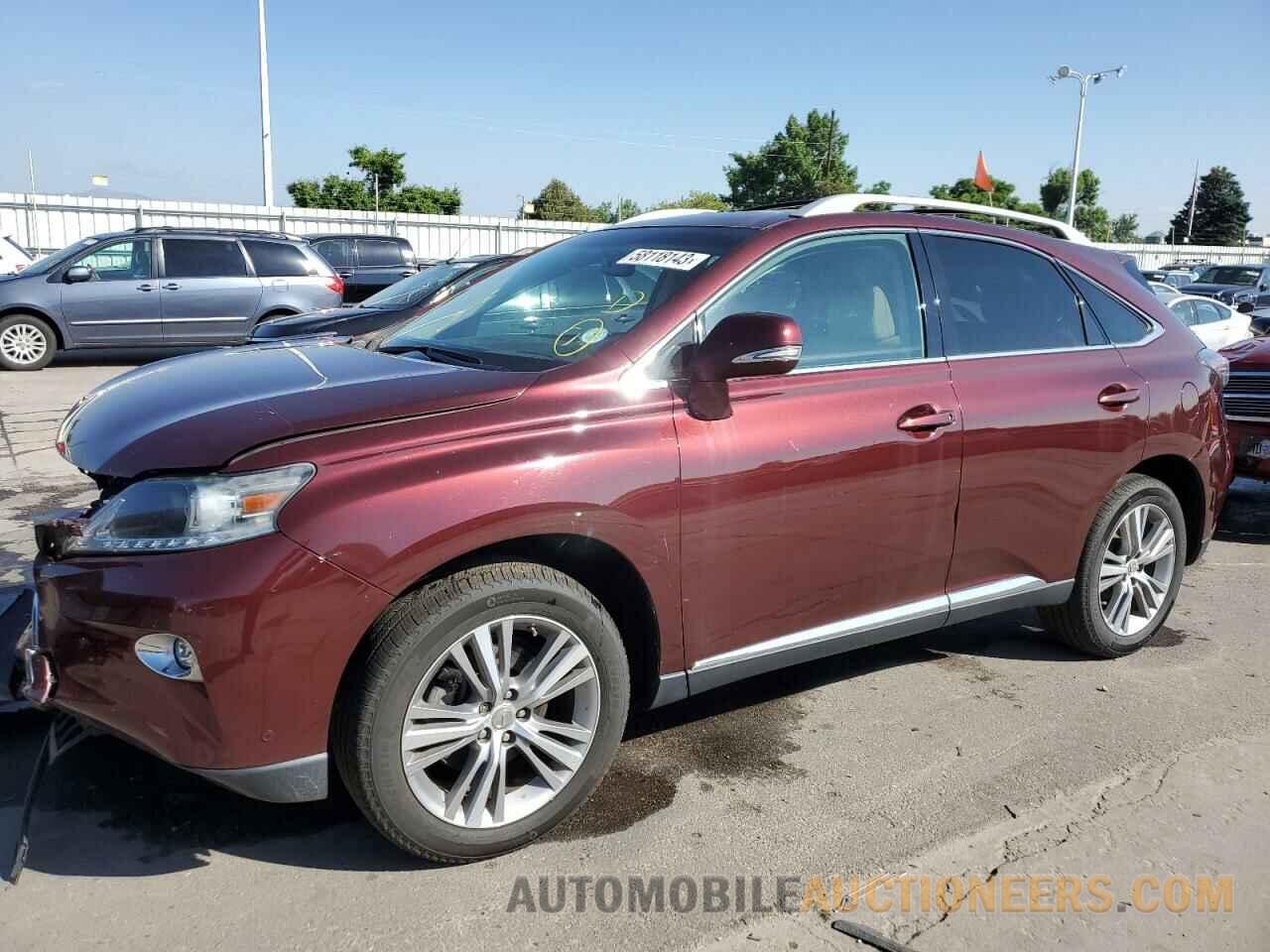 2T2BK1BA5FC271905 LEXUS RX350 2015