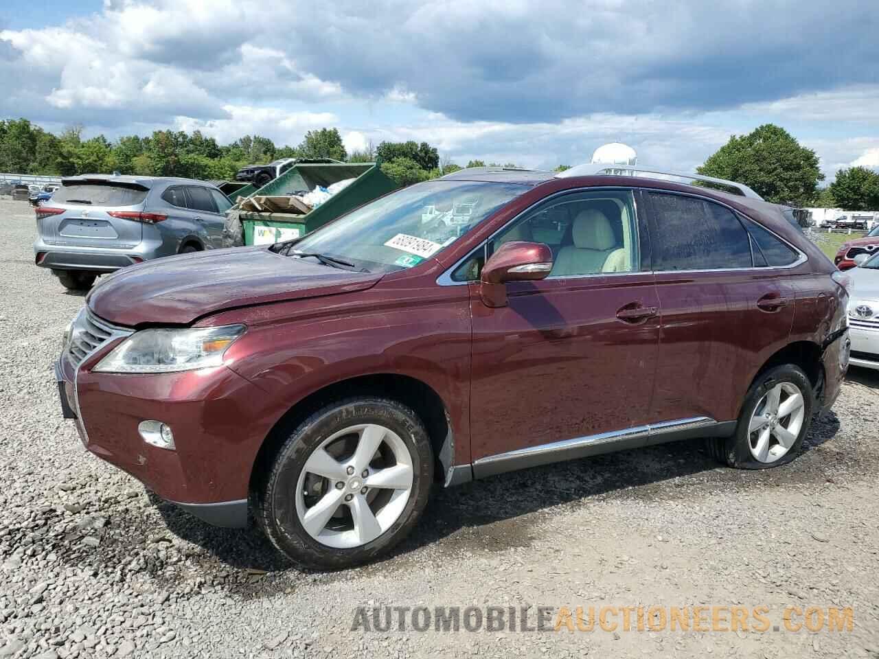 2T2BK1BA5FC272455 LEXUS RX350 2015