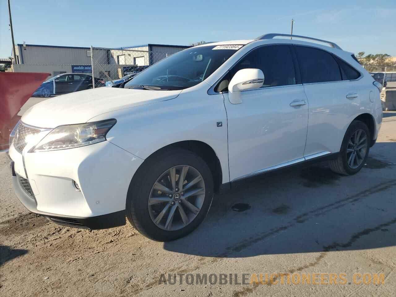 2T2BK1BA5FC275002 LEXUS RX350 2015