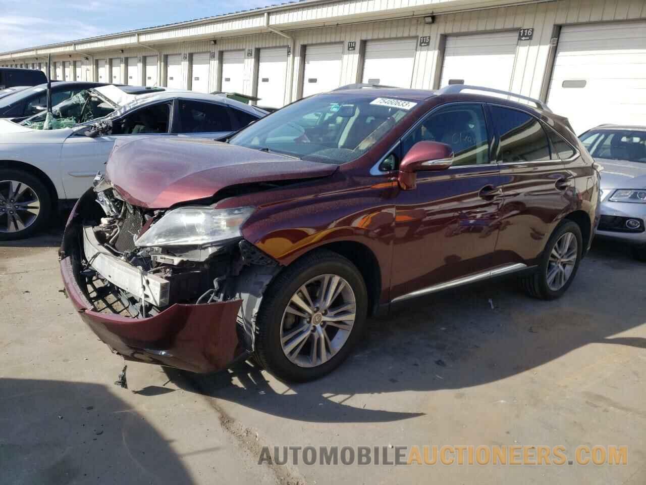 2T2BK1BA5FC282208 LEXUS RX350 2015