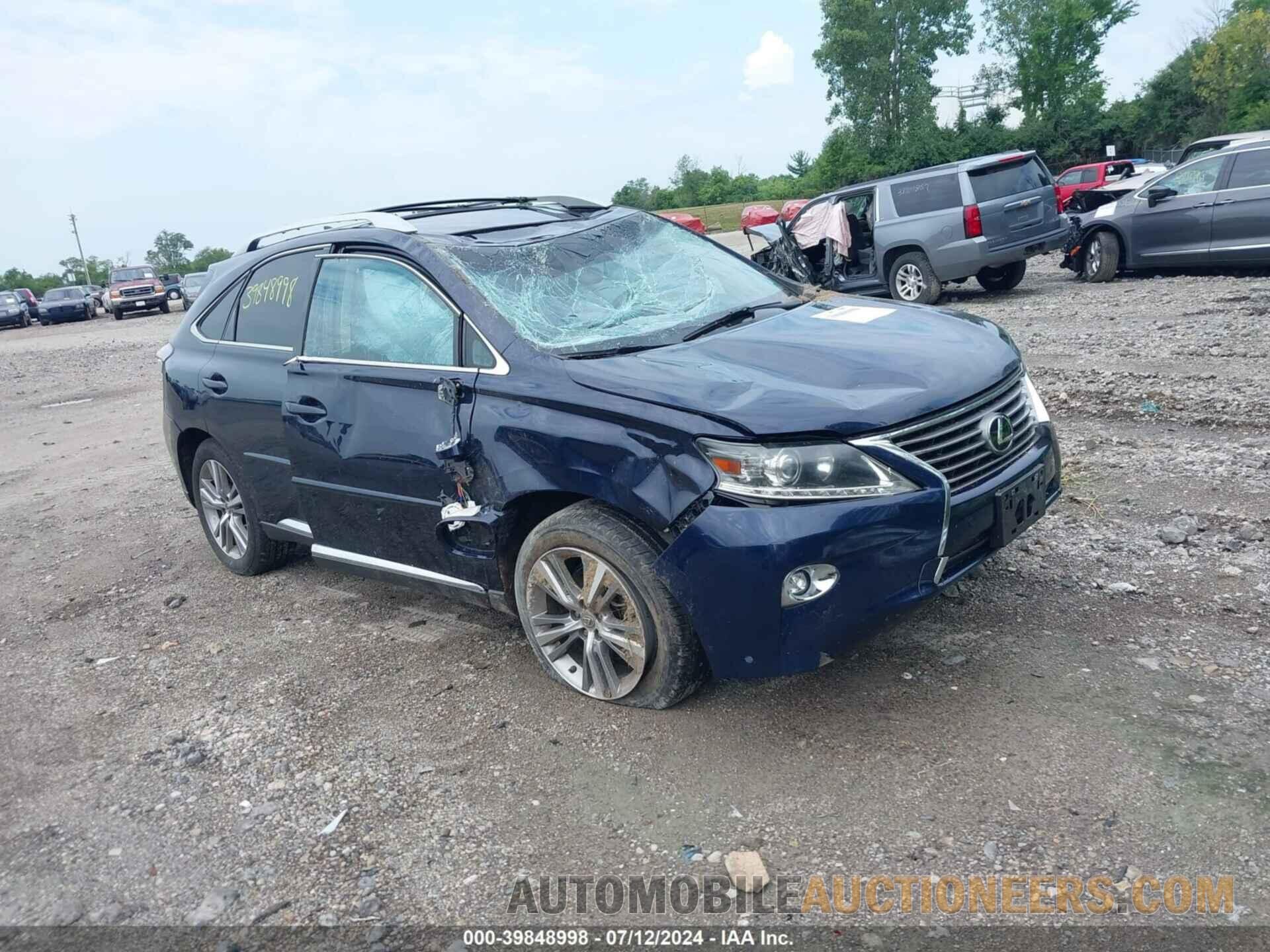 2T2BK1BA5FC288767 LEXUS RX 2015