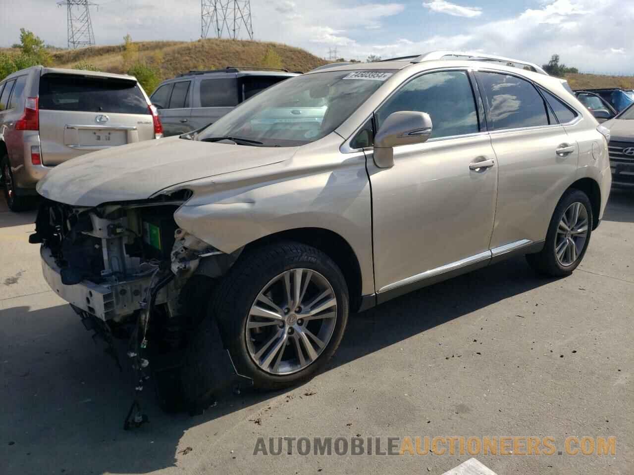 2T2BK1BA5FC297954 LEXUS RX350 2015