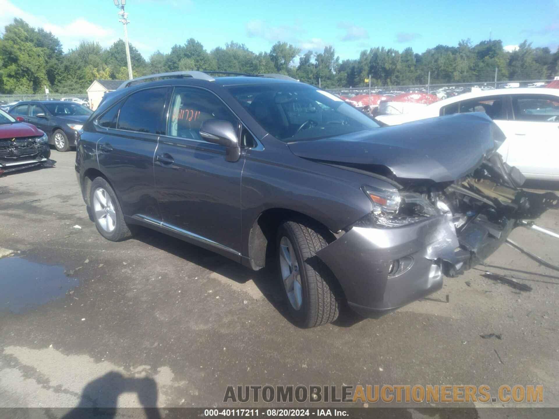 2T2BK1BA5FC299543 LEXUS RX 350 2015