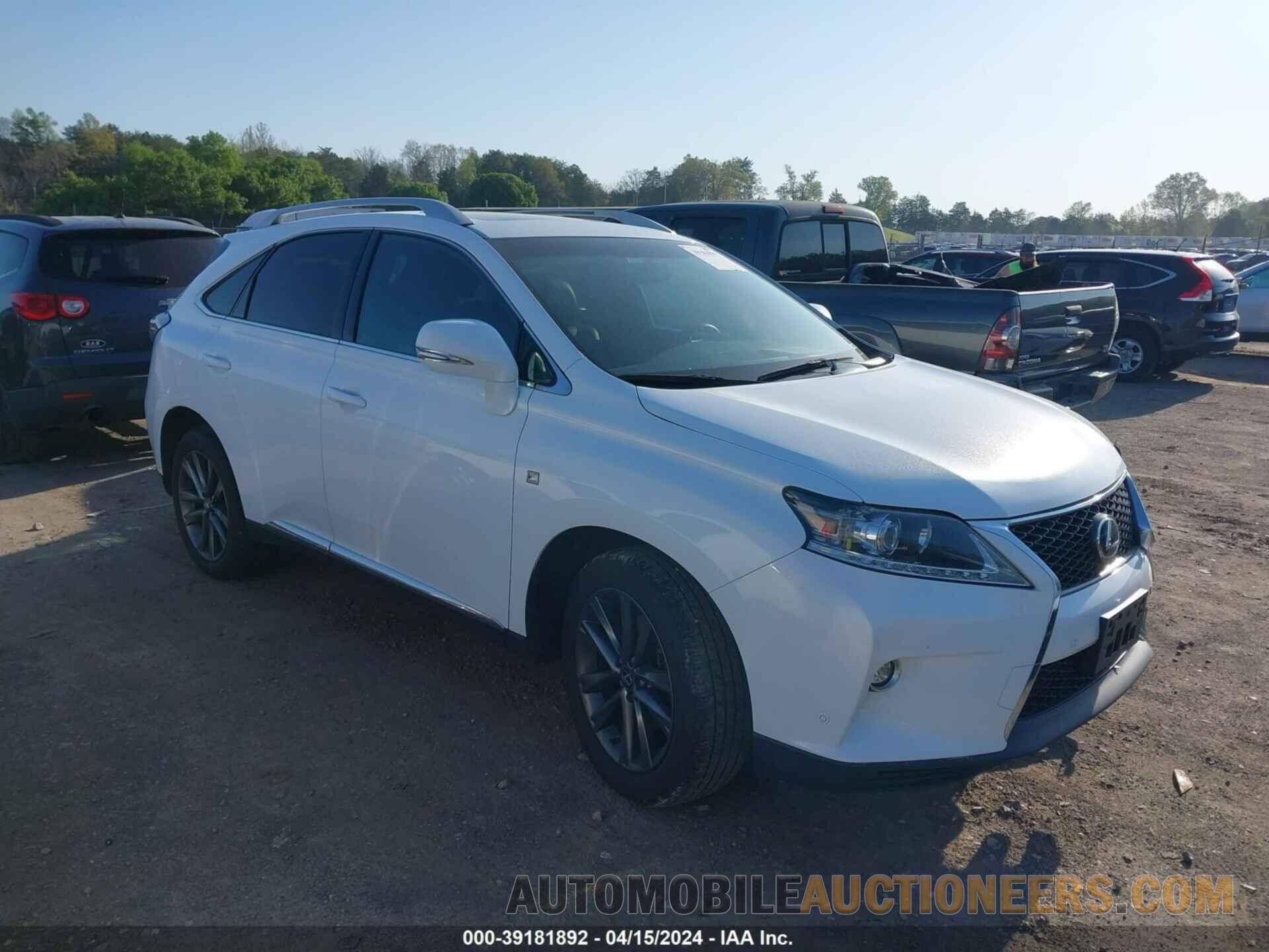 2T2BK1BA5FC299705 LEXUS RX 350 2015