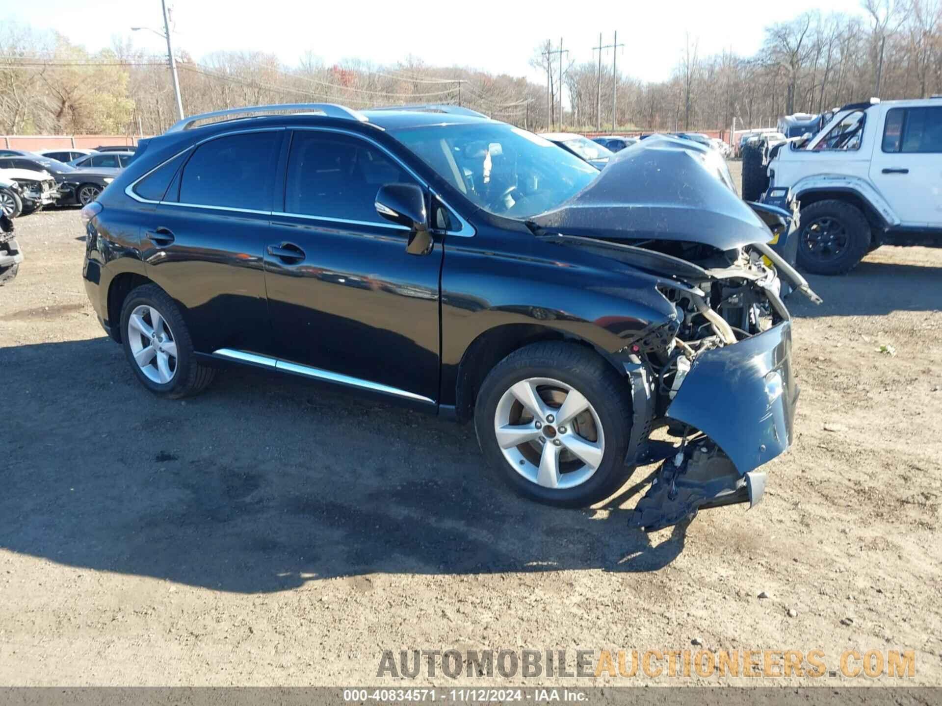 2T2BK1BA5FC304272 LEXUS RX 350 2015