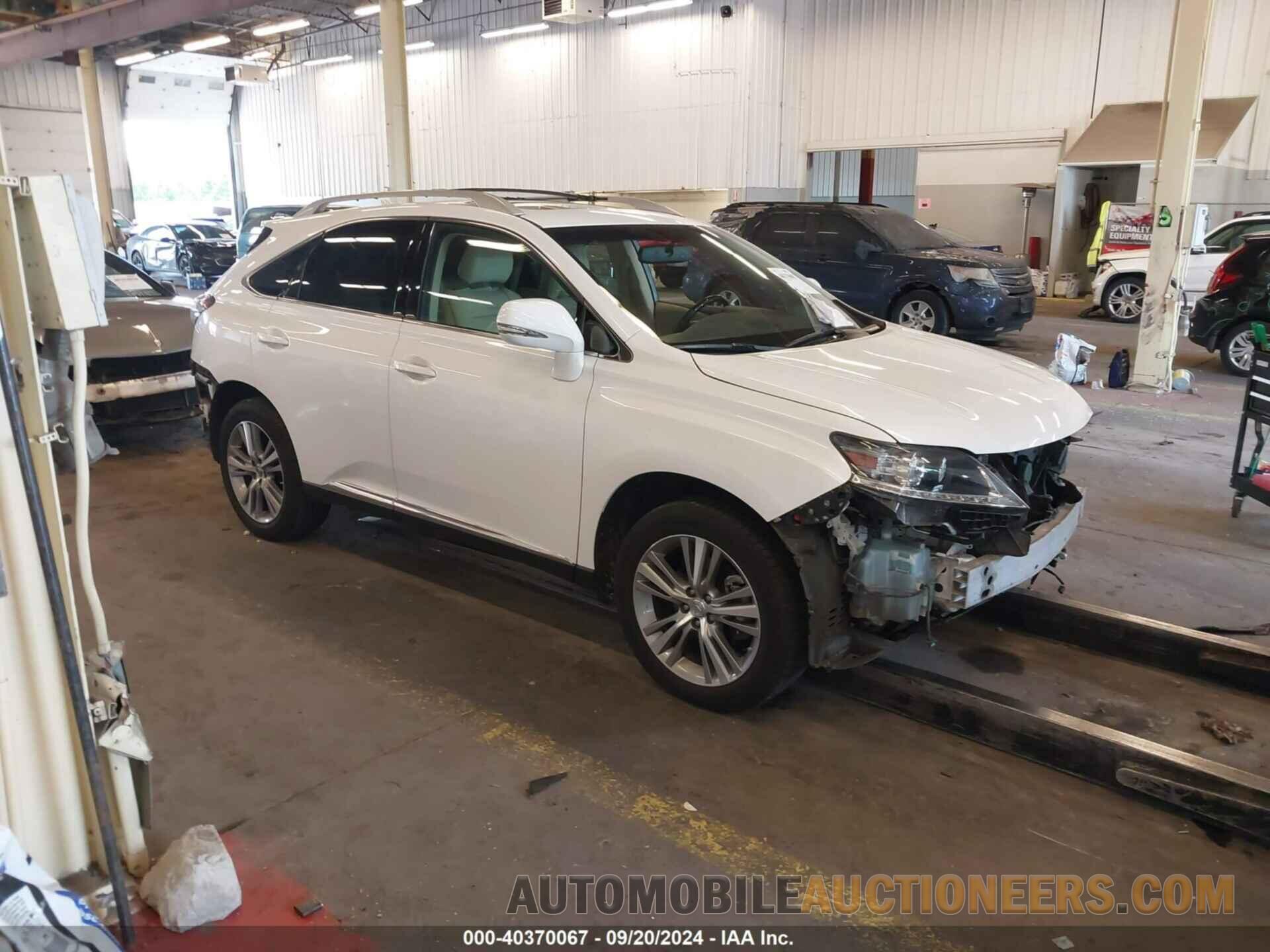 2T2BK1BA5FC308404 LEXUS RX 350 2015