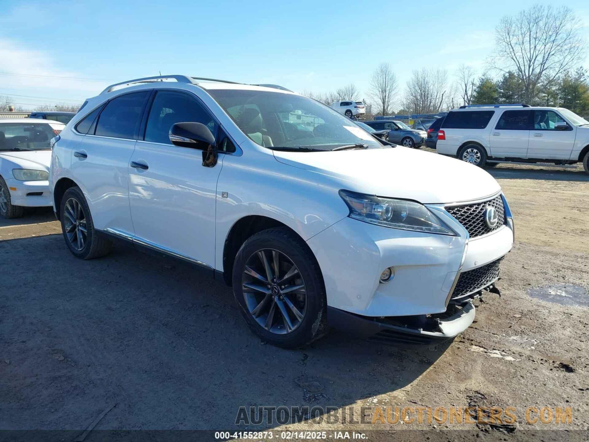 2T2BK1BA5FC309679 LEXUS RX 350 2015