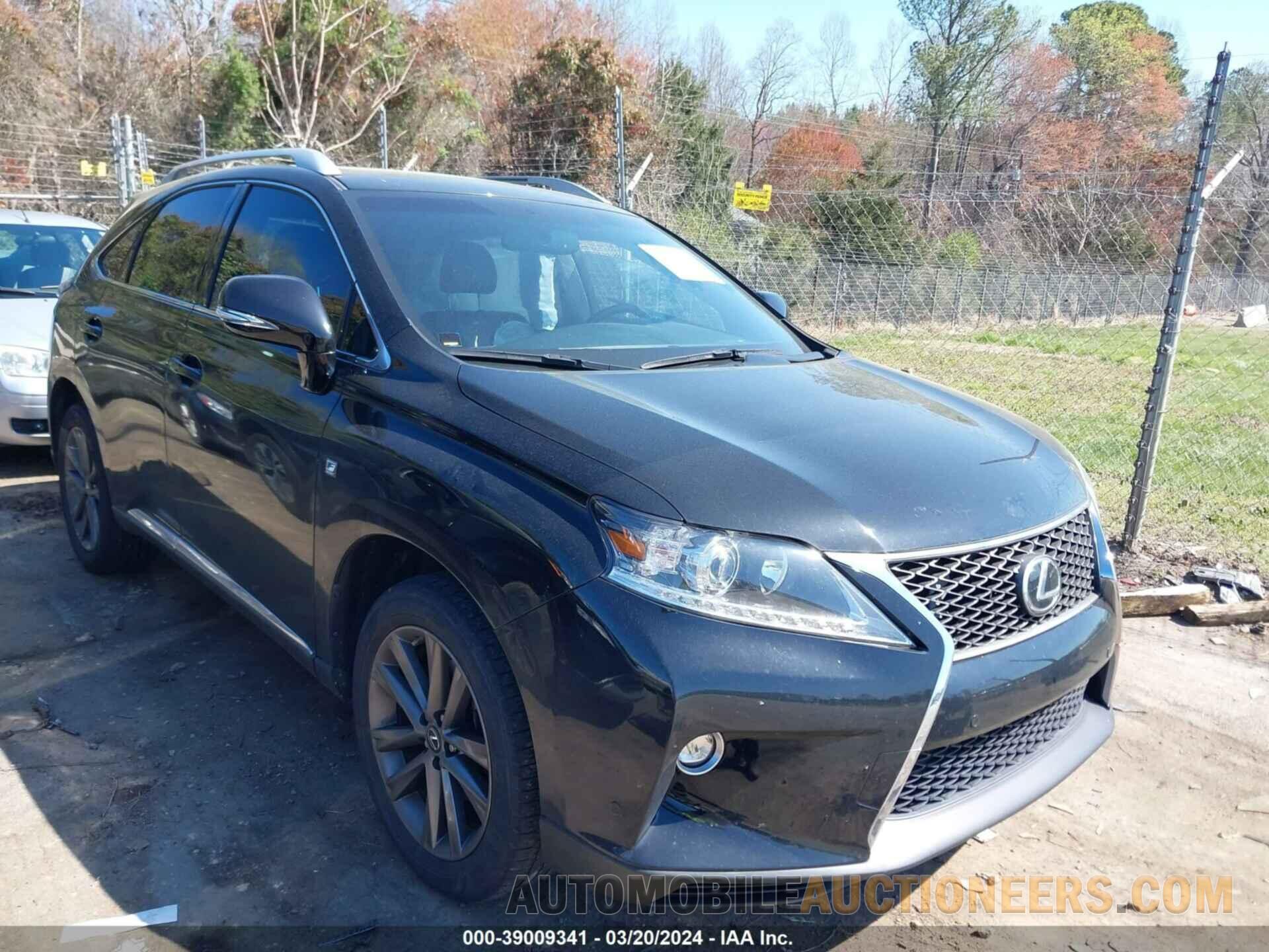 2T2BK1BA5FC315434 LEXUS RX 350 2015