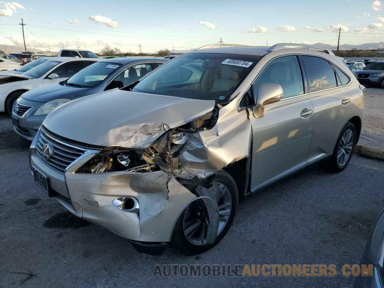 2T2BK1BA5FC318544 LEXUS RX350 2015