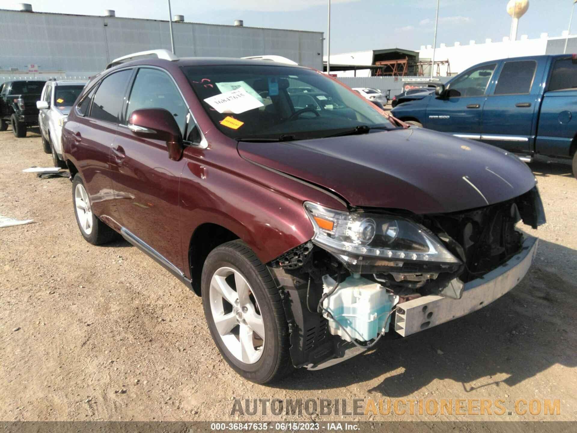 2T2BK1BA5FC333903 LEXUS RX 350 2015